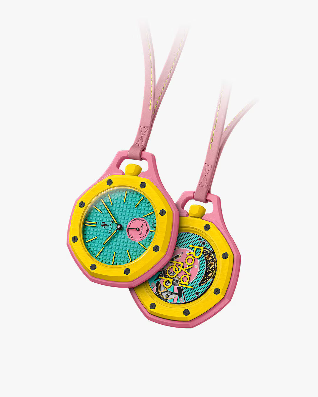 OTG ROZ ROYAL POP WATCH - AP x Swatch