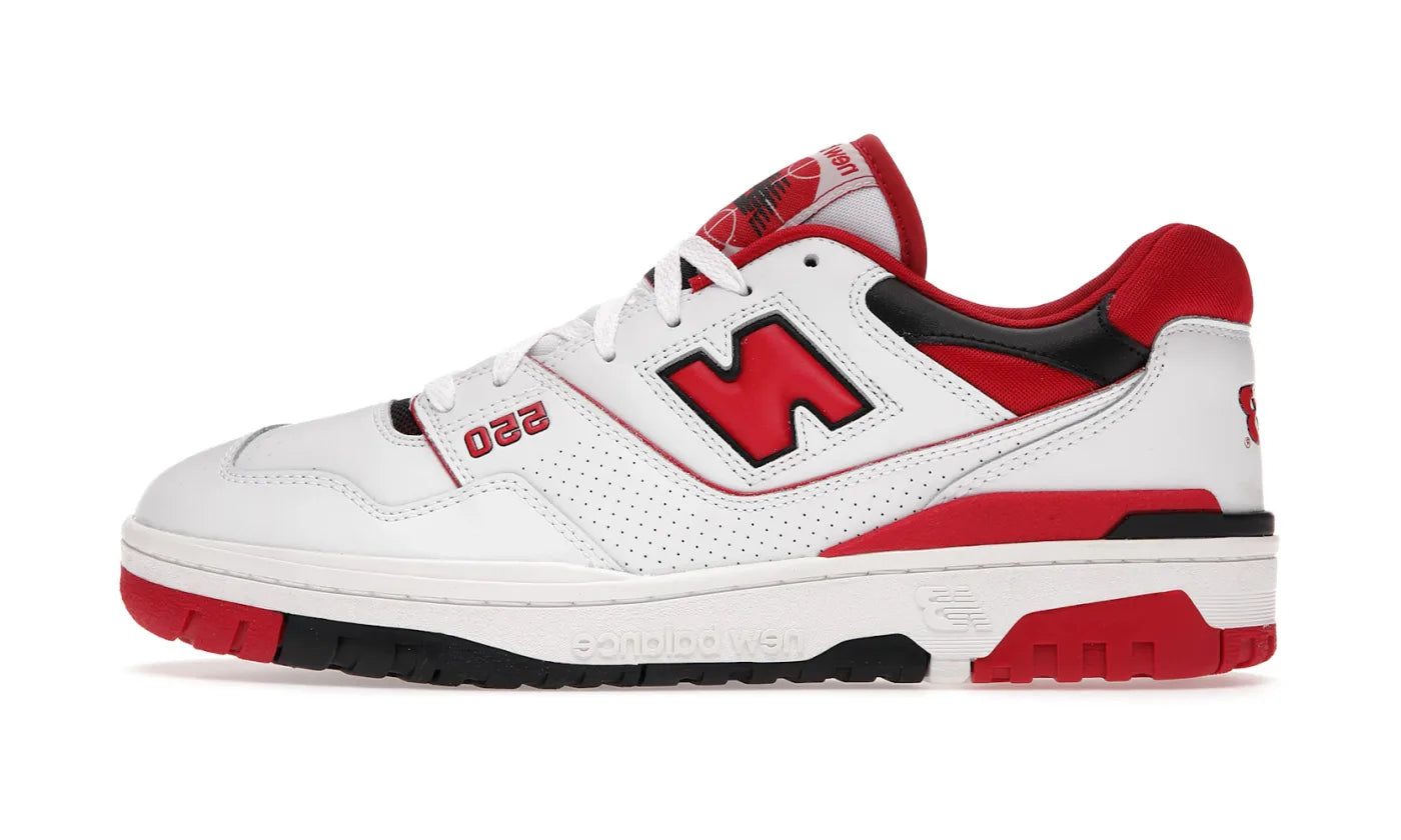 NEW BALANCE 550 WHITE RED