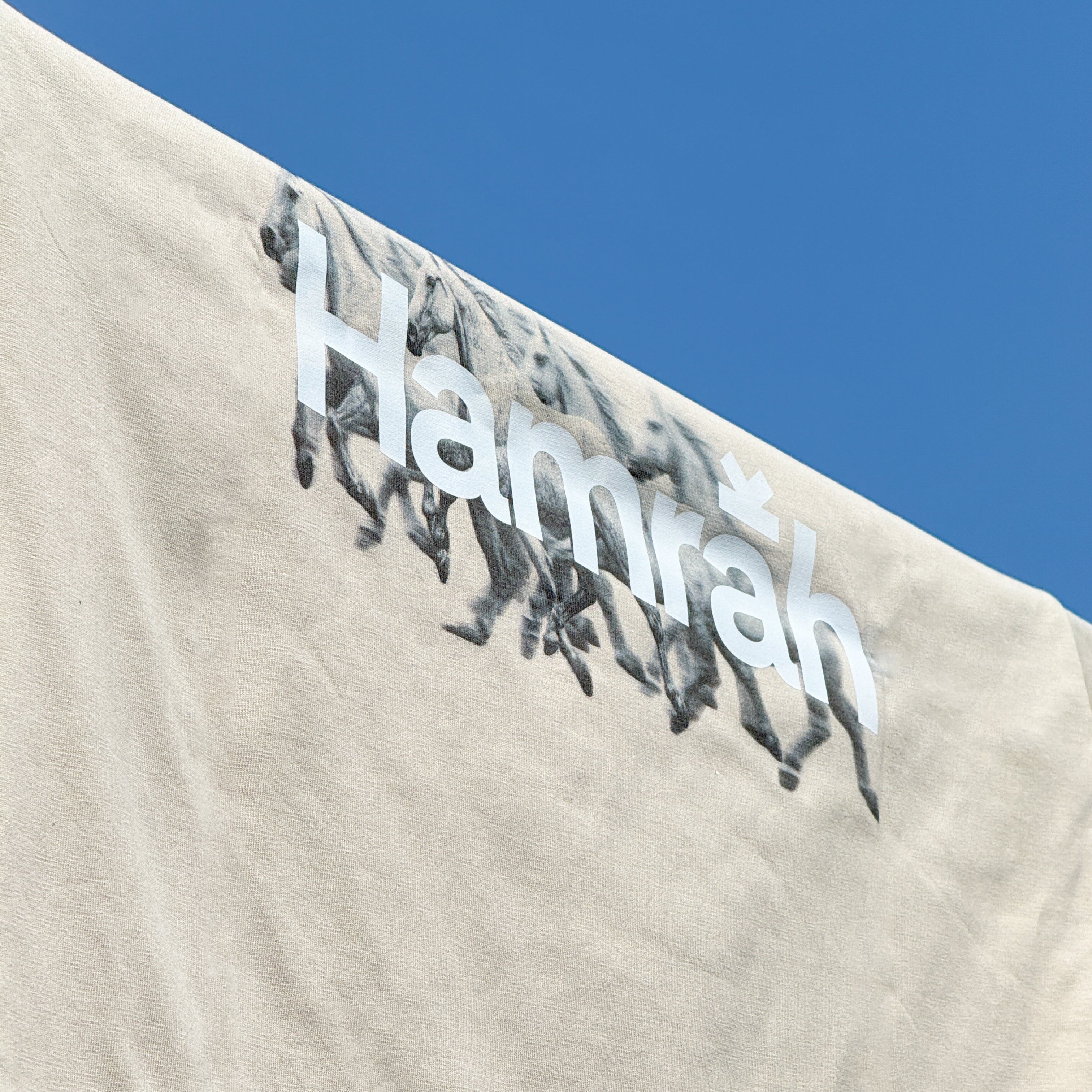 HORSE TEE CREAM - Hamrah Brand