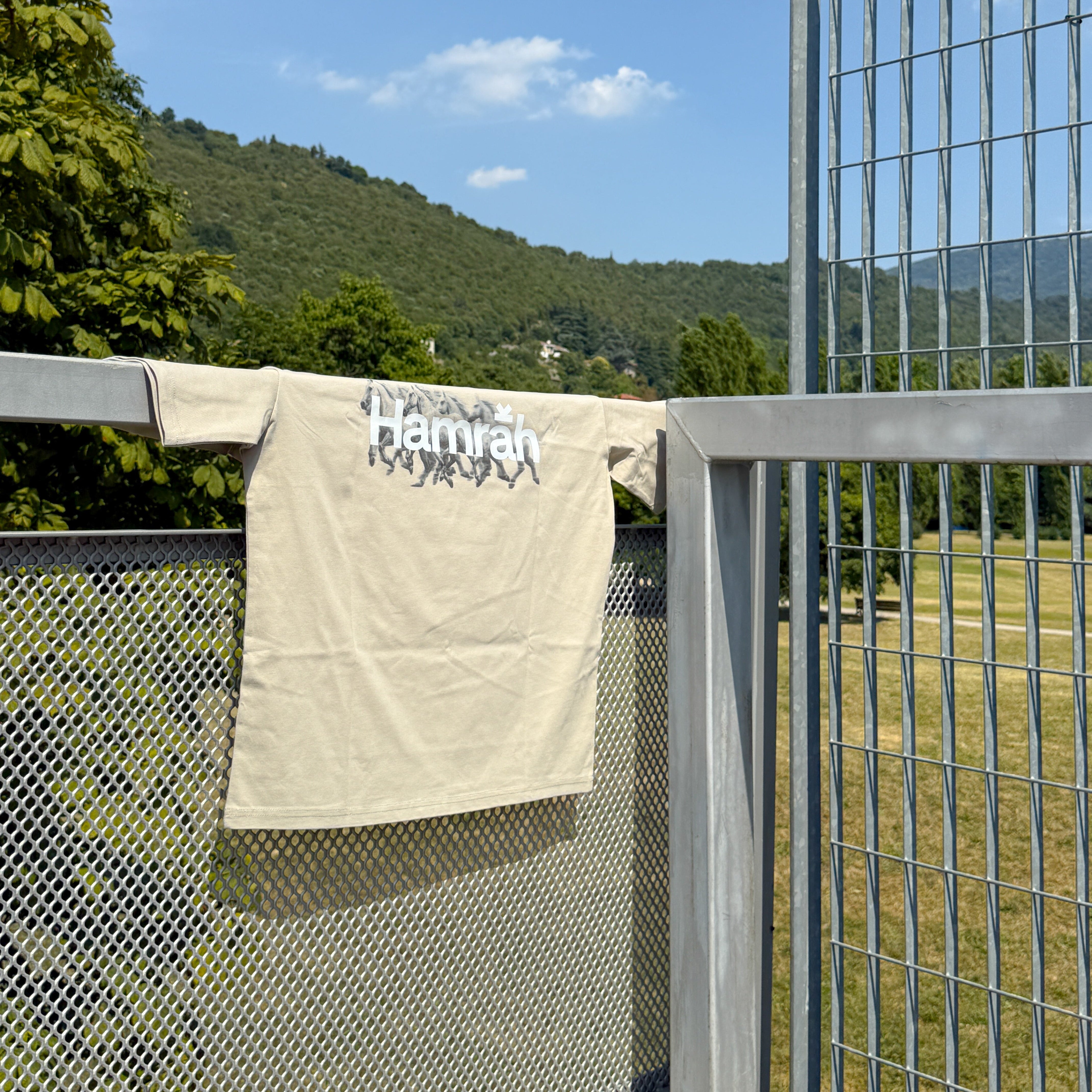 HORSE TEE CREAM - Hamrah Brand