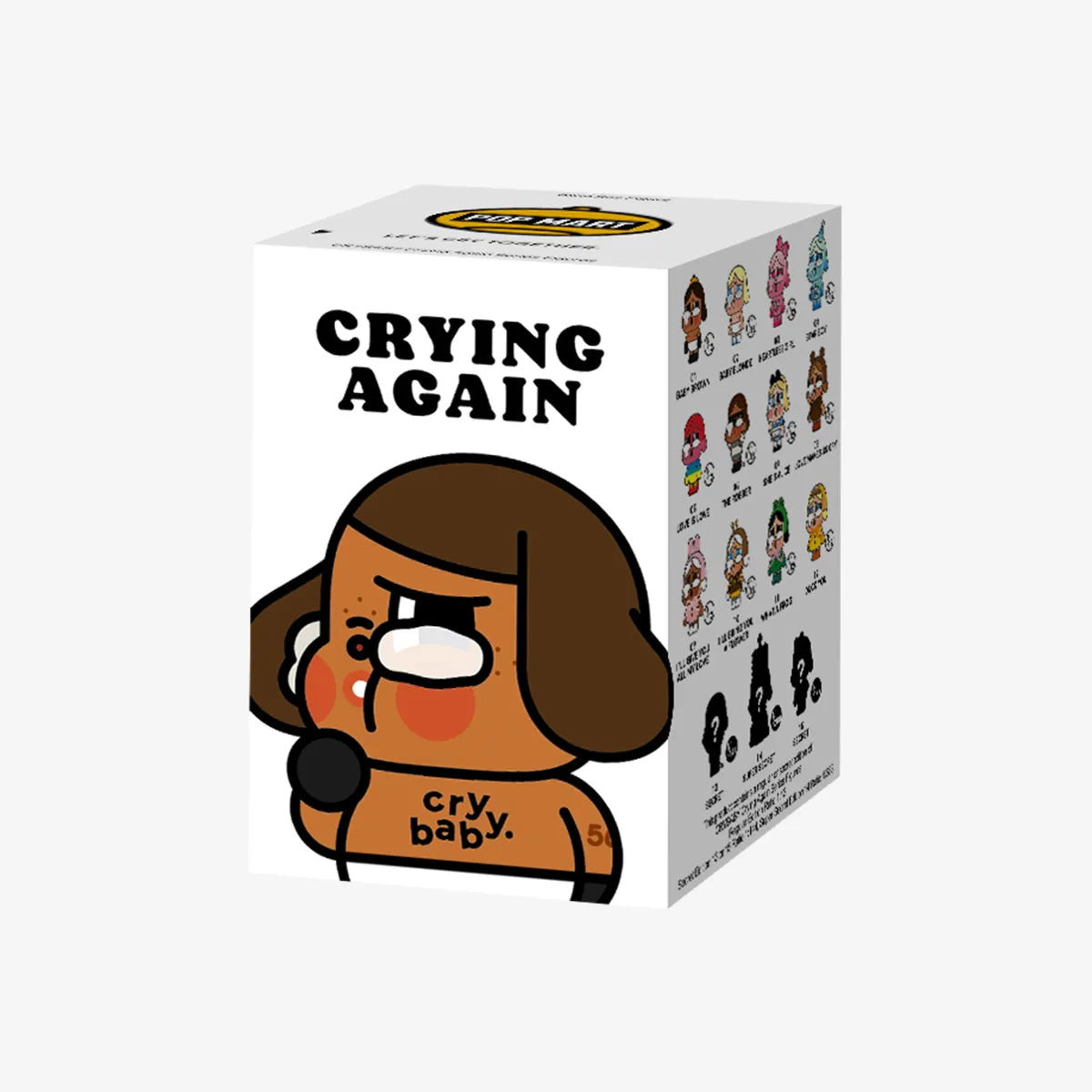 POPMART CRYBABY CRYING AGAIN FIGURE SET