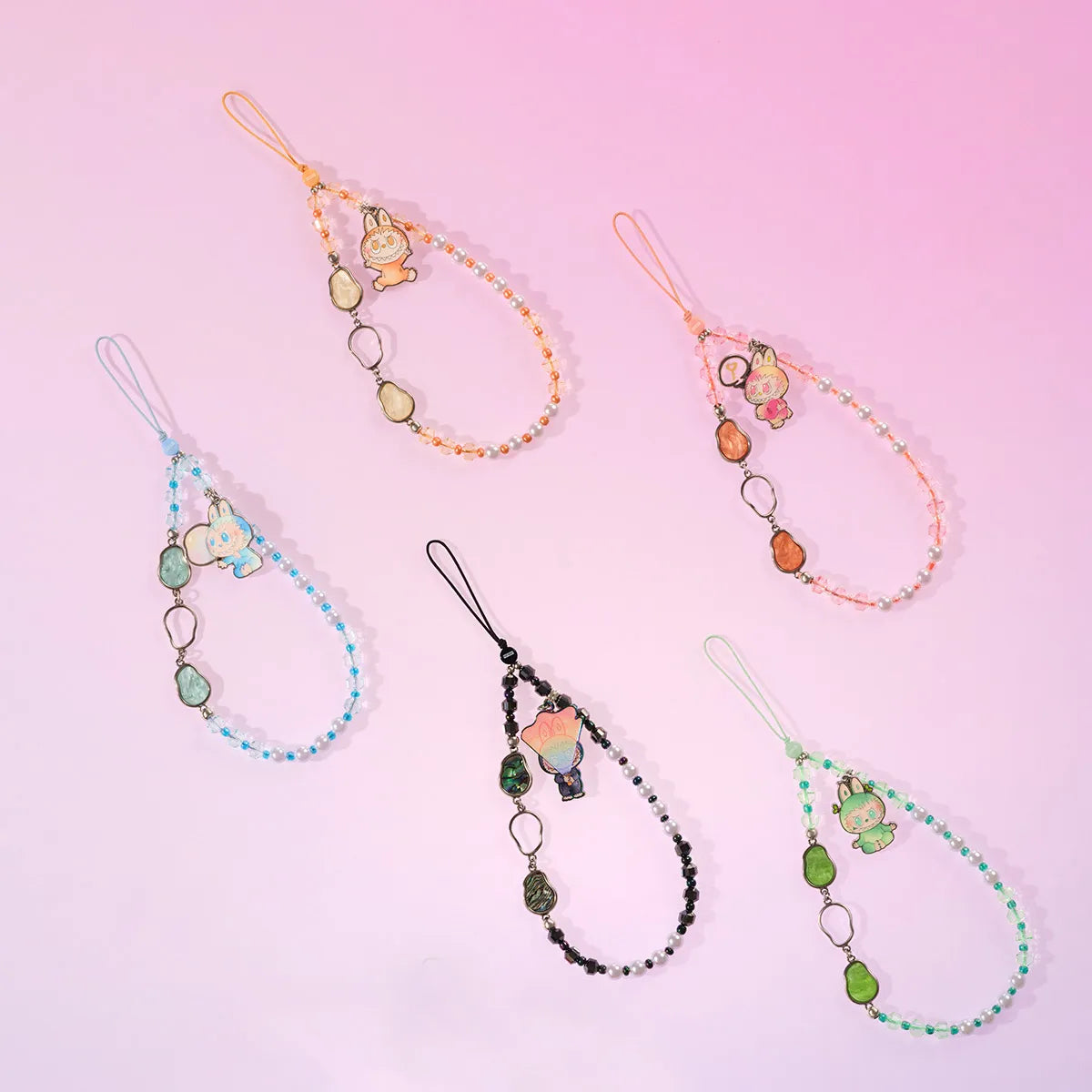 LABUBU THE MONSTERS BIG INTO ENERGY SERIES PHONE CHARM