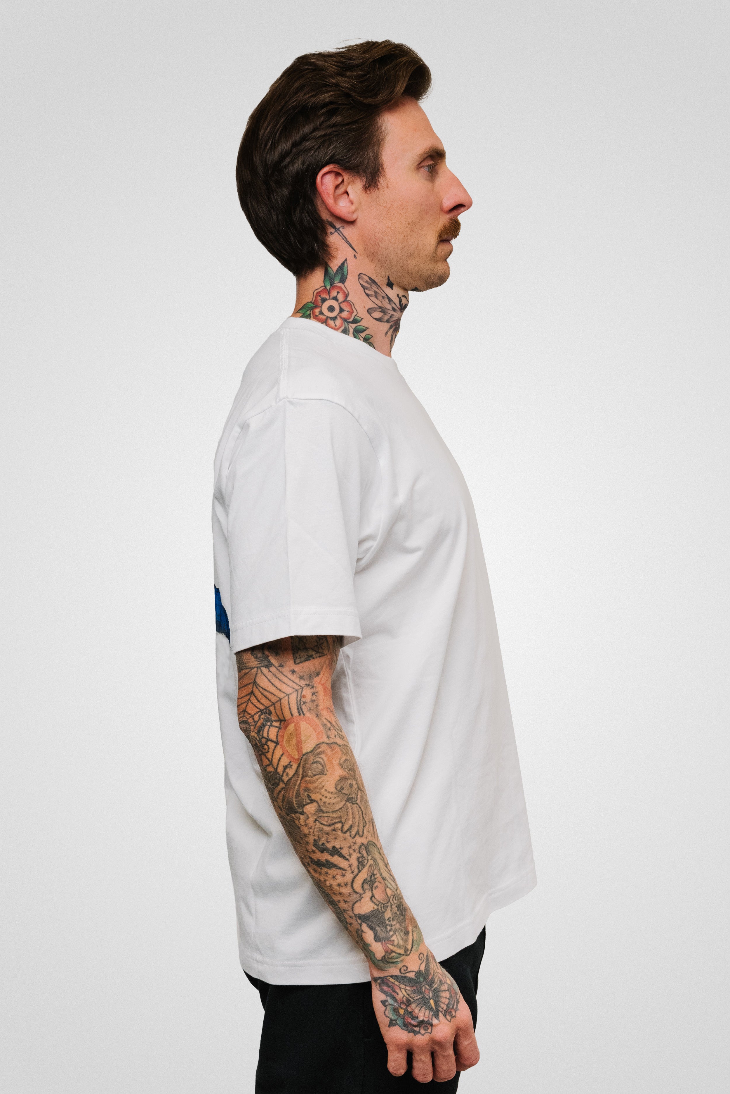 KAWS x Uniqlo Warhol UT Graphic 471321 T-shirt White/blue