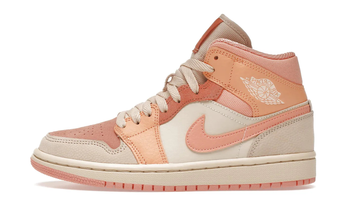 AIR JORDAN 1 MID APRICOT ORANGE (W)