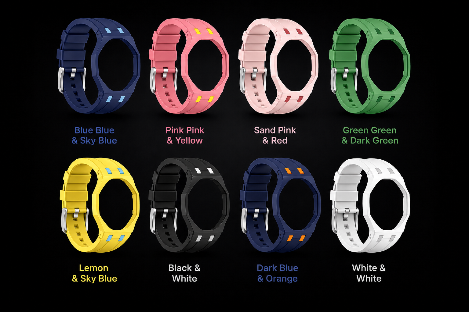 AP SWATCH ROYAL POP SILICONE STRAP
