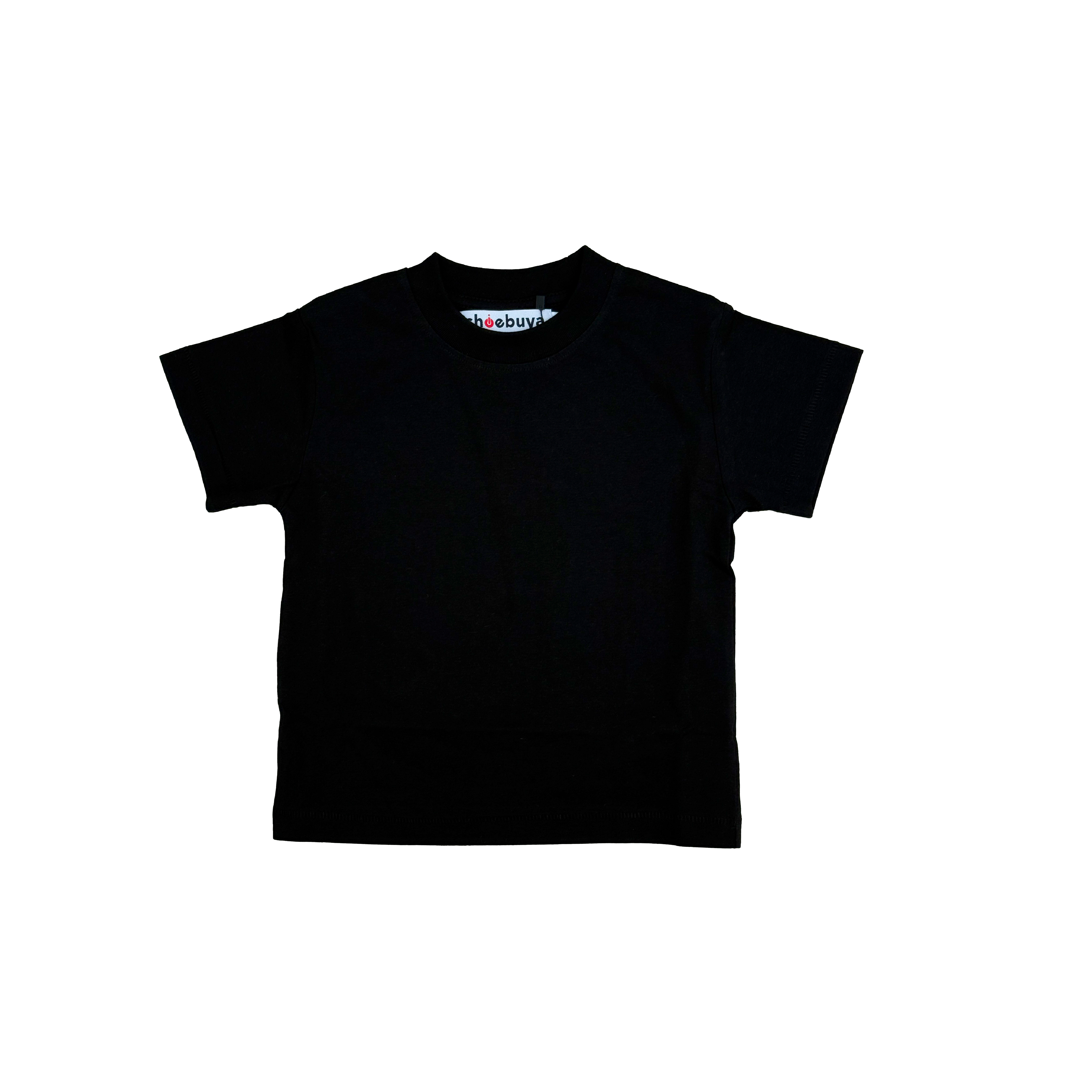 BABY BLACK CLASSIC TEE - Shoebuya Design