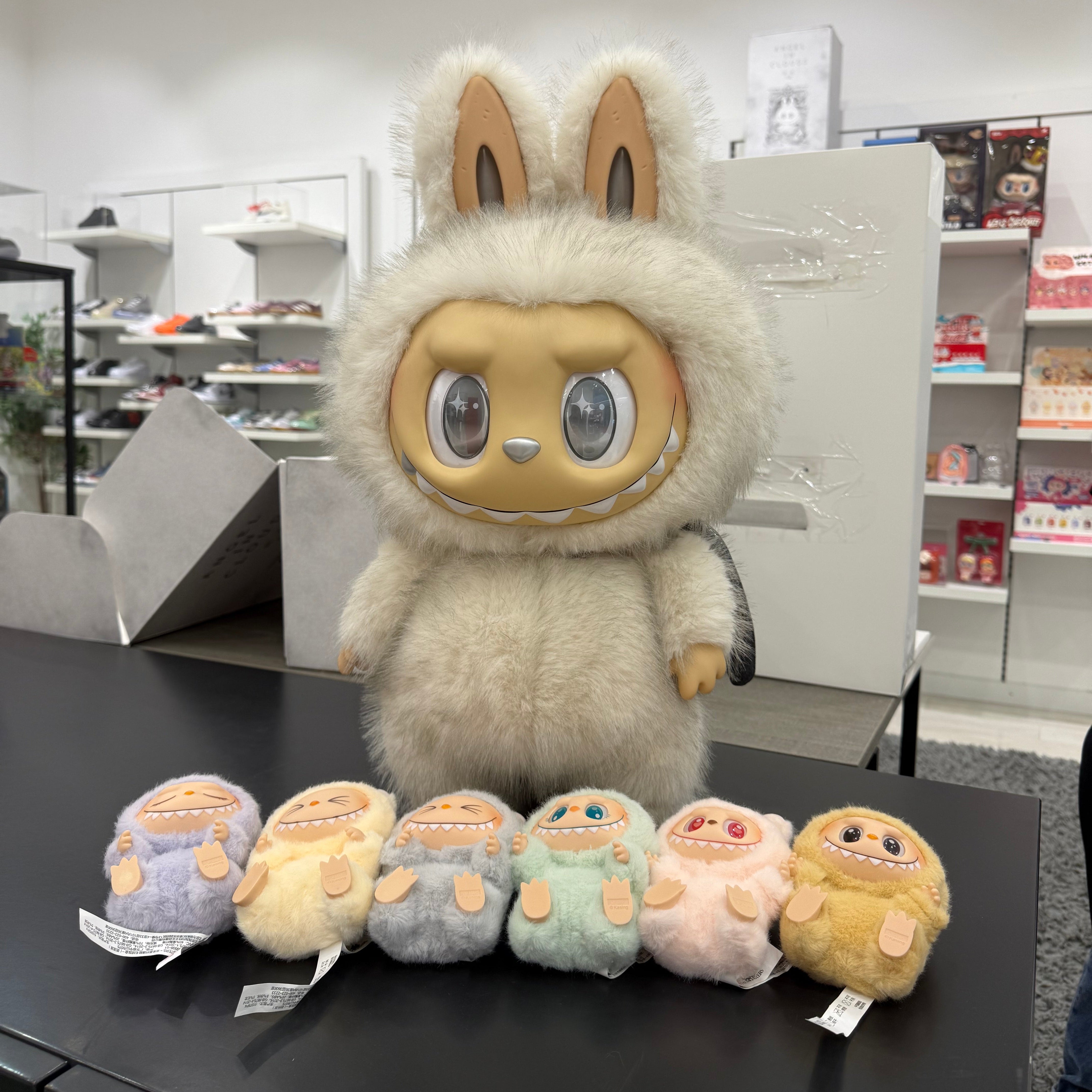 LABUBU THE MONSTERS ZIMOMO ANGEL IN CLOUDS FIGURE