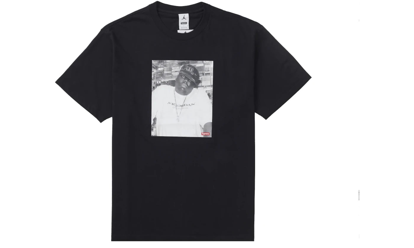 SUPREME JORDAN BIGGIE S TOP TEE BLACK