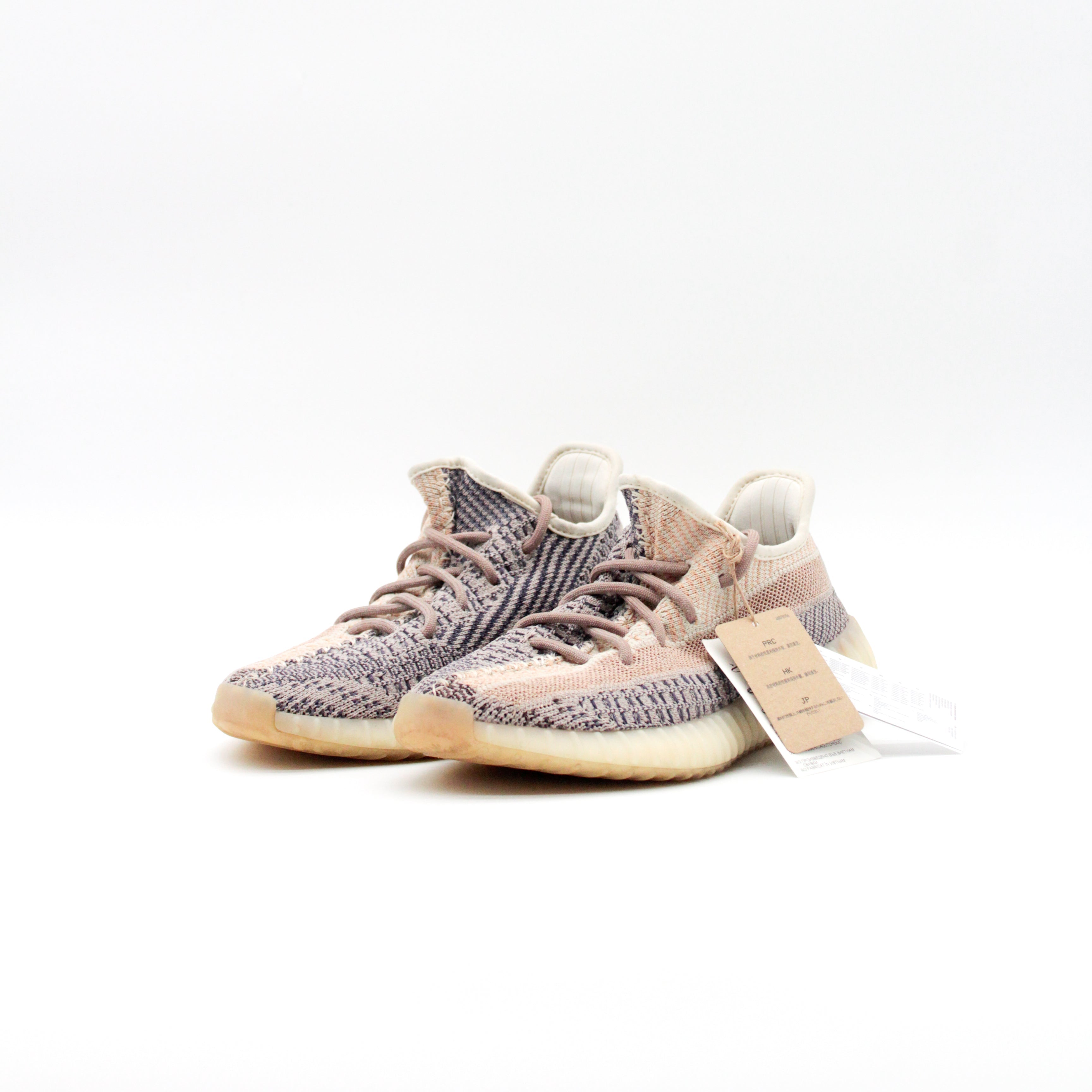 SECONDHAND -YEEZY BOOST 350 ASH PEARL Size 38 2/3