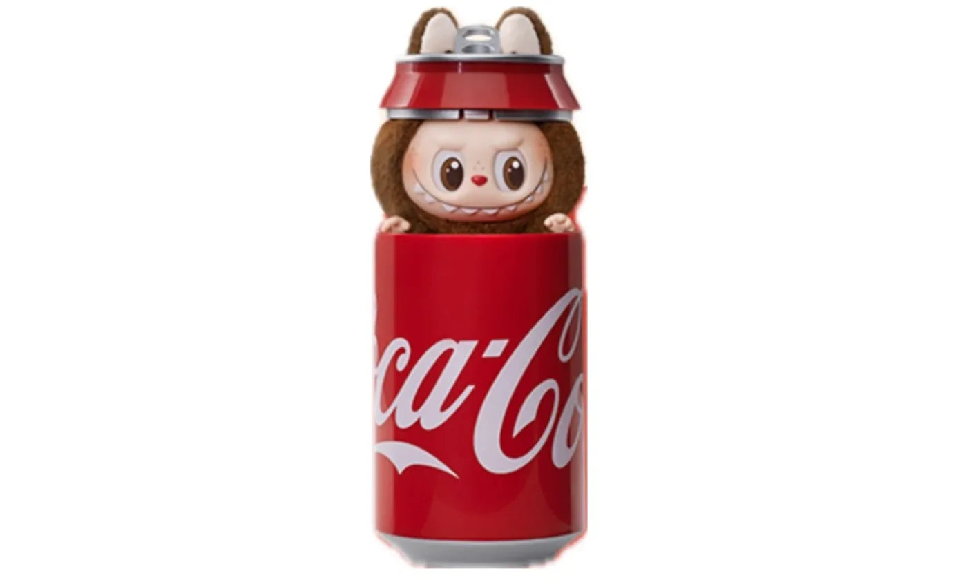 LABUBU THE MONSTERS COCA COLA SEIRES MYSTERIOUS GUEST VINYL PLUSH PENDANT