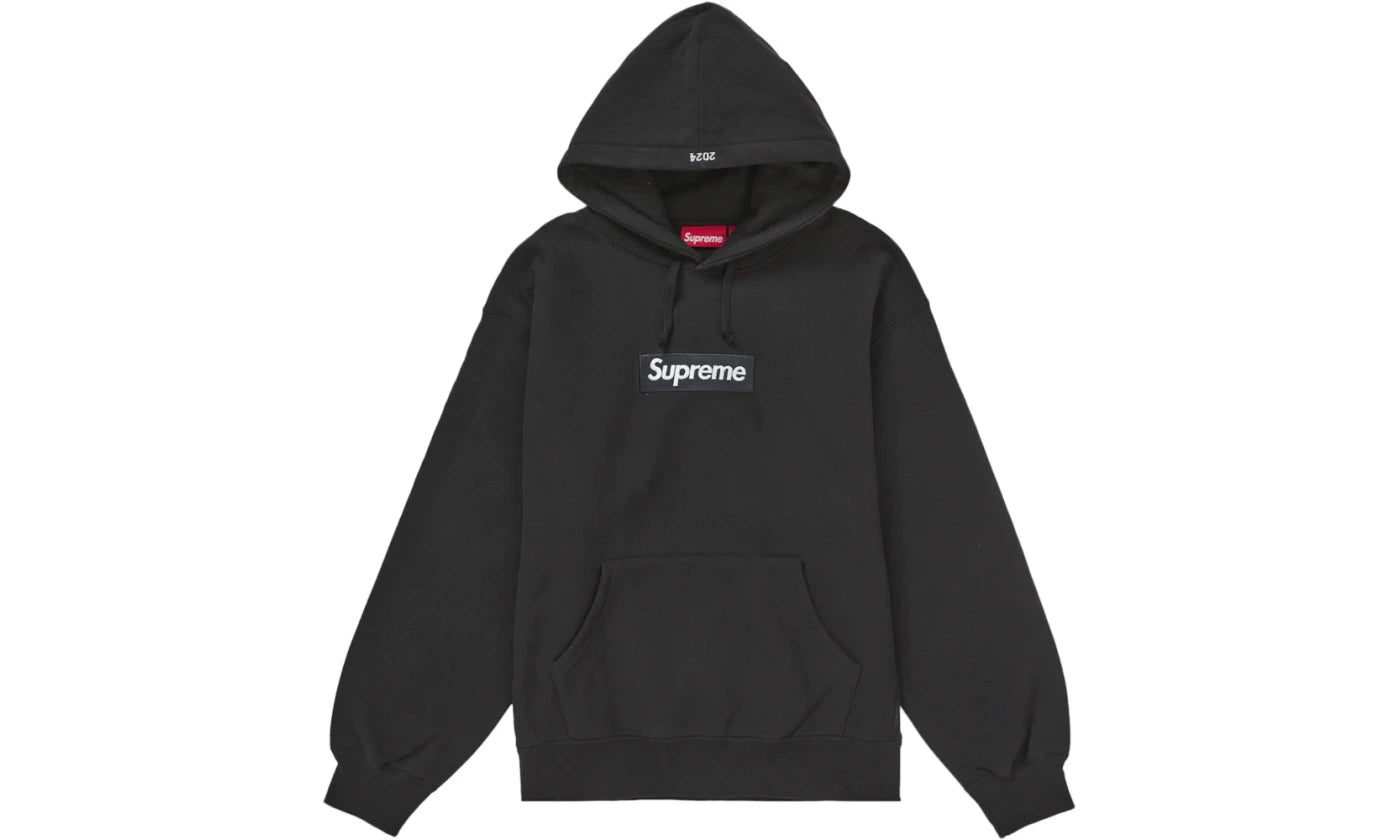 SUPREME BOX LOGO HOODIE FW24 BLACK