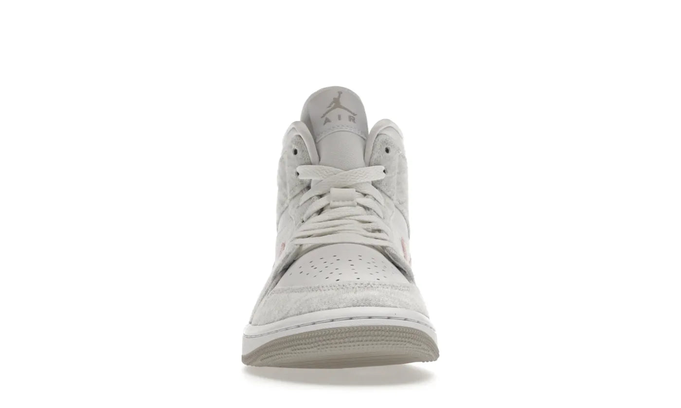 AIR JORDAN 1 MID SE LIGHT IRON ORE (W)