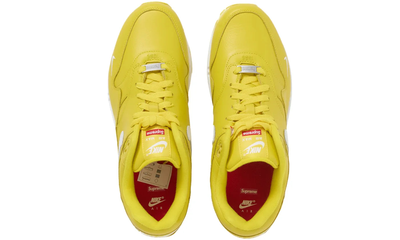 NIKE AIR MAX 1 '87 SP SUPREME SPEED YELLOW