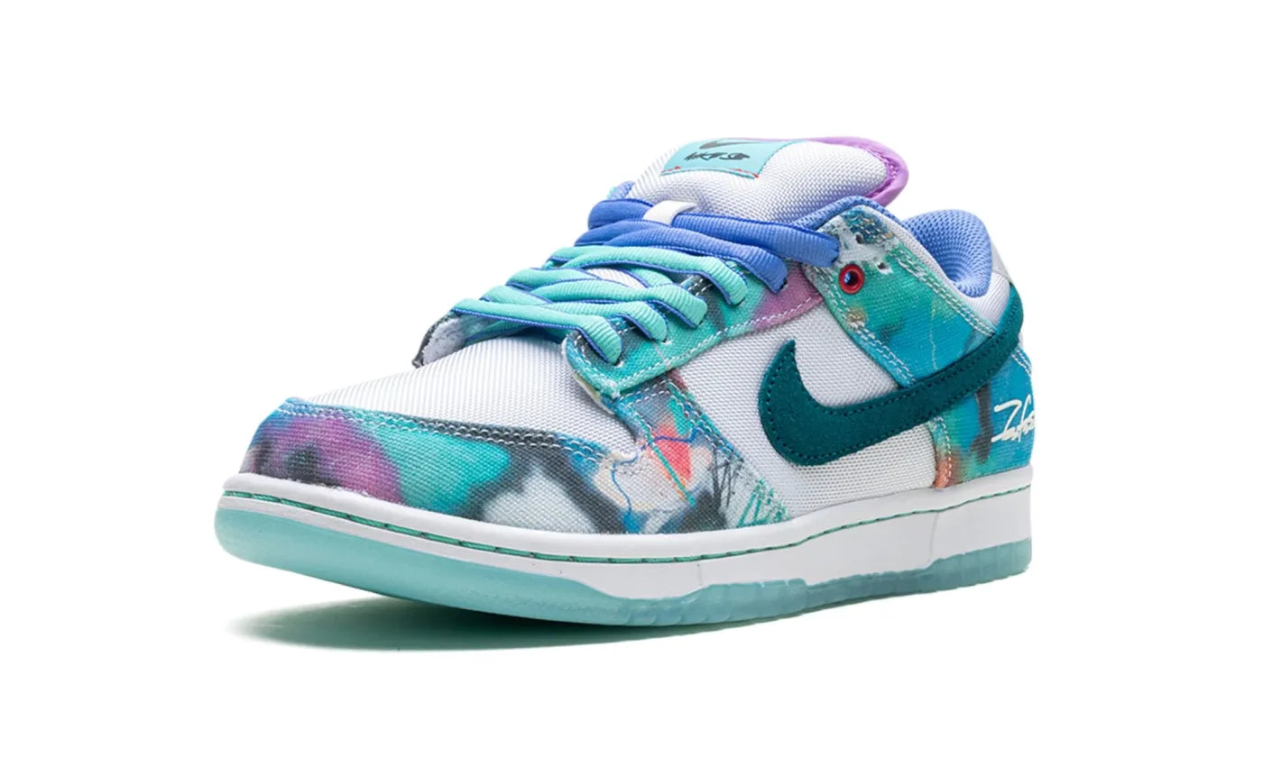 NIKE SB DUNK LOW FUTURA LABORATORIES BLEACHED ACQUA