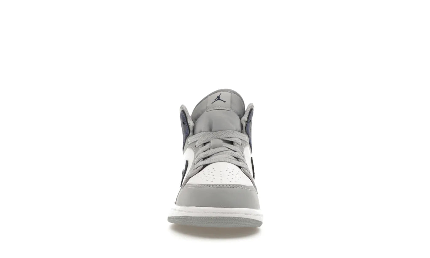 AIR JORDAN 1 MID WOLF GREY MIDNIGHT NAVY BABY/INFANT