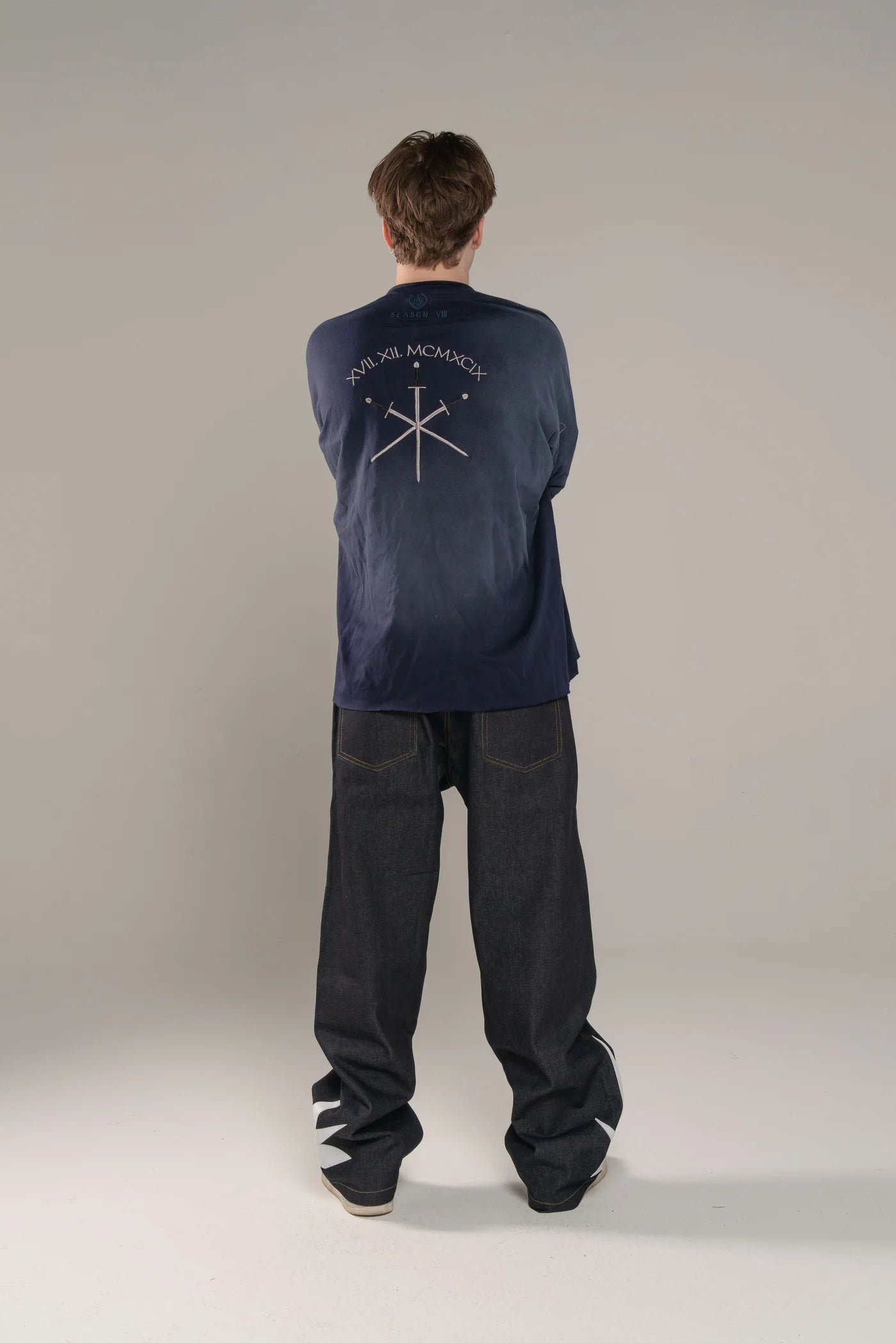 SWORDS LONGSLEEVE BLUE - ALESSIO GIFFI