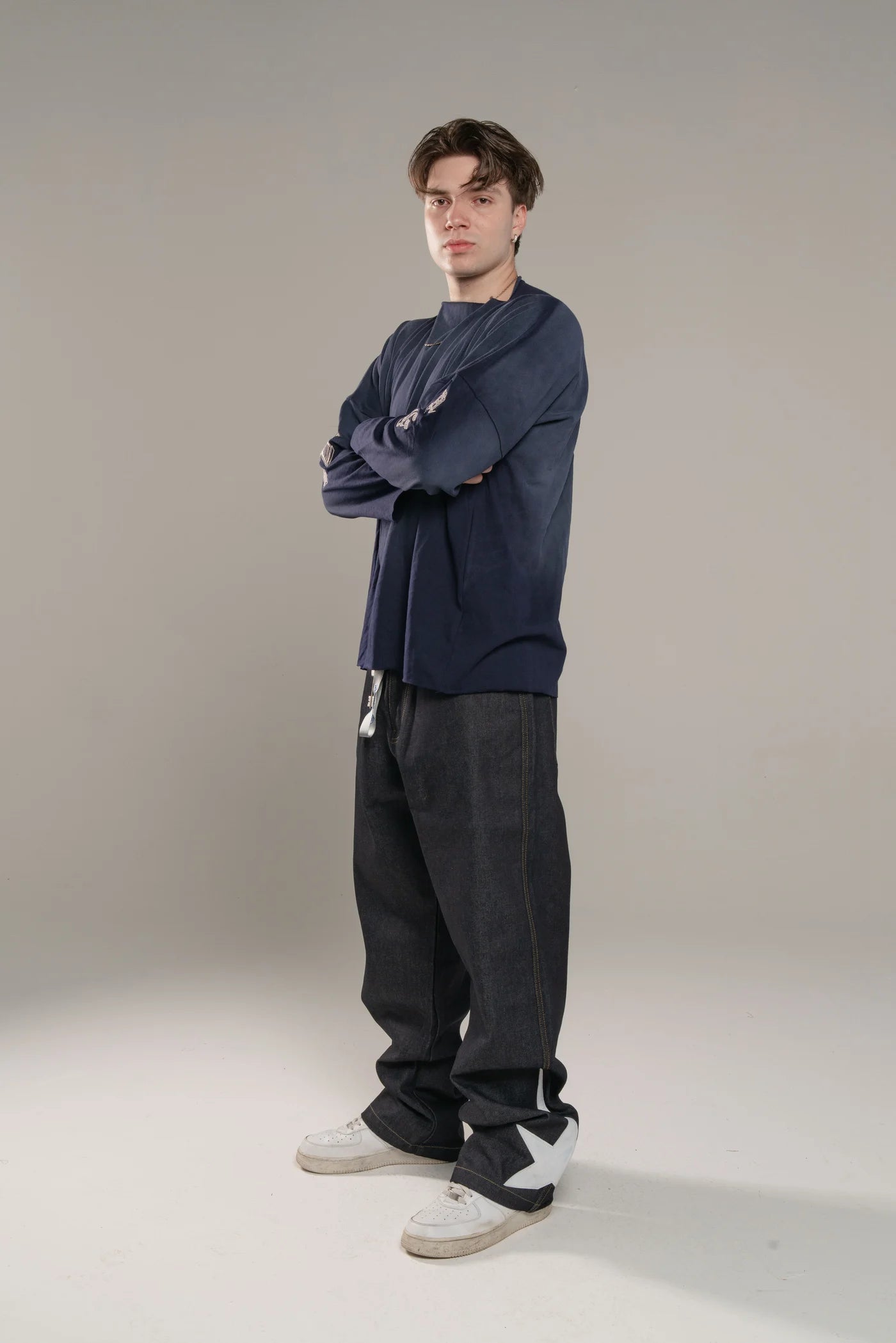 SWORDS LONGSLEEVE BLUE - ALESSIO GIFFI