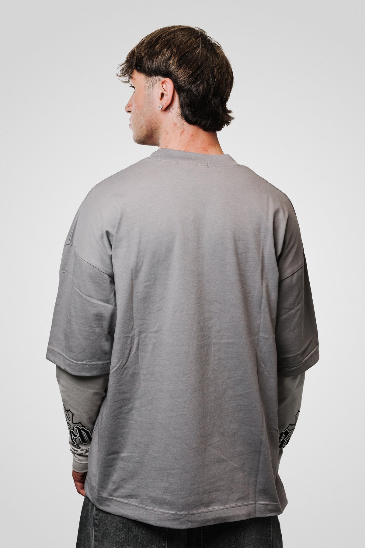 REBORN GREY LONGSLEEVE - Shoebuya Design