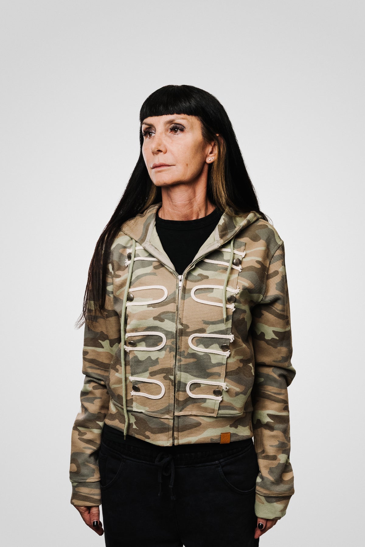 NAPOLEON CAMO WAFFLE HOODIE - Shoebuya Design