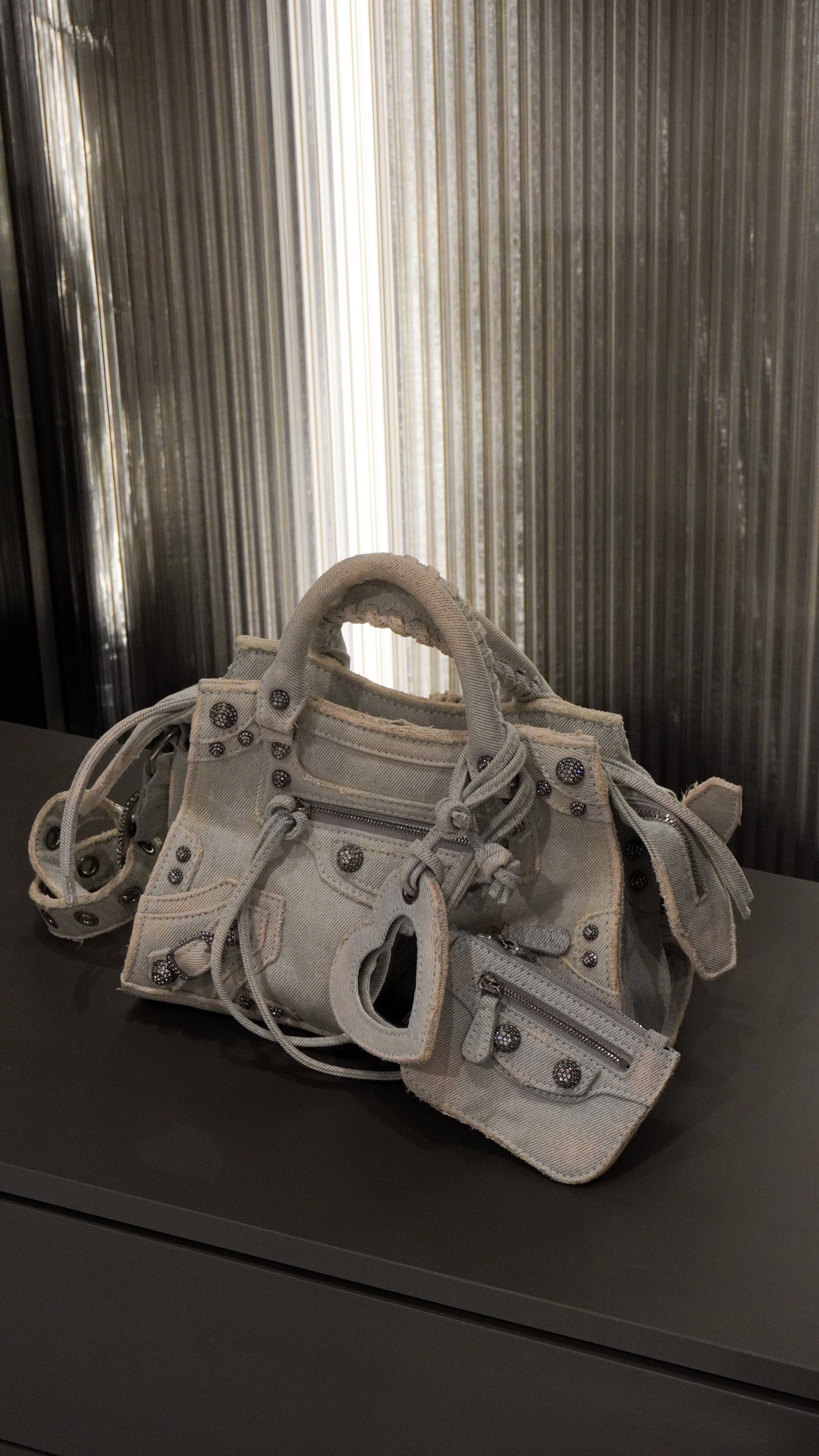 BALENCIAGA BORSA LE CITY DENIM