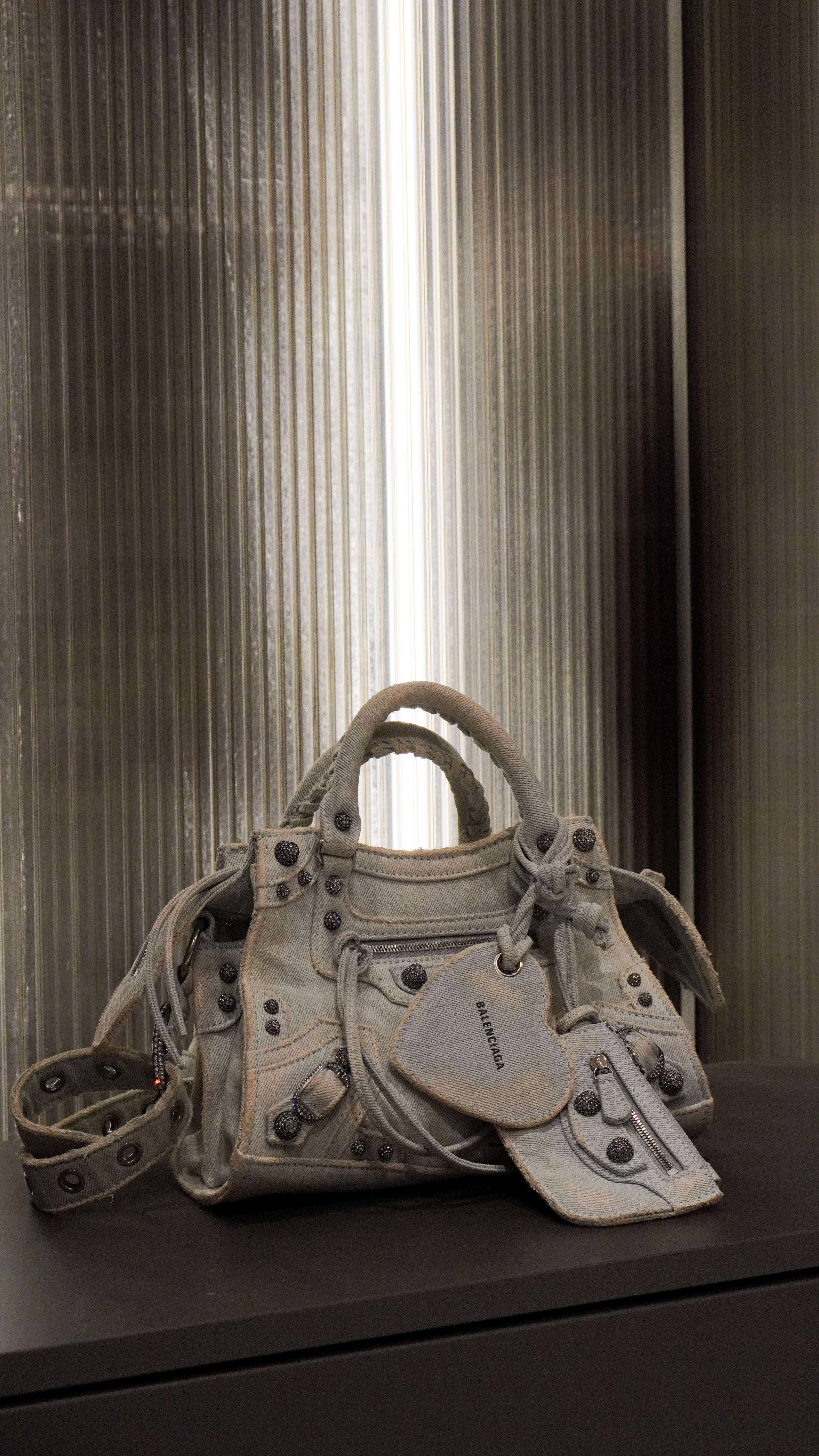 BALENCIAGA BORSA LE CITY DENIM