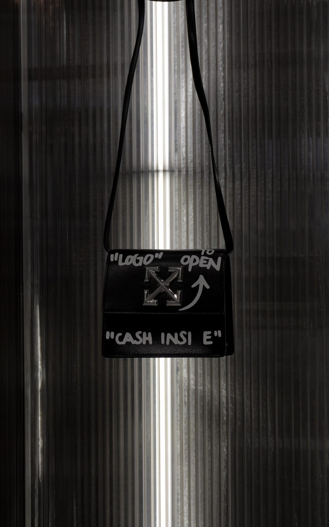 OFF WHITE HANDBAG JITNEY 0.7 BLACK