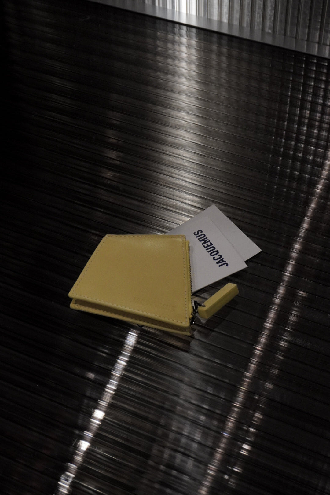 JACQUEMUS MONEYHOLDER SENAPE