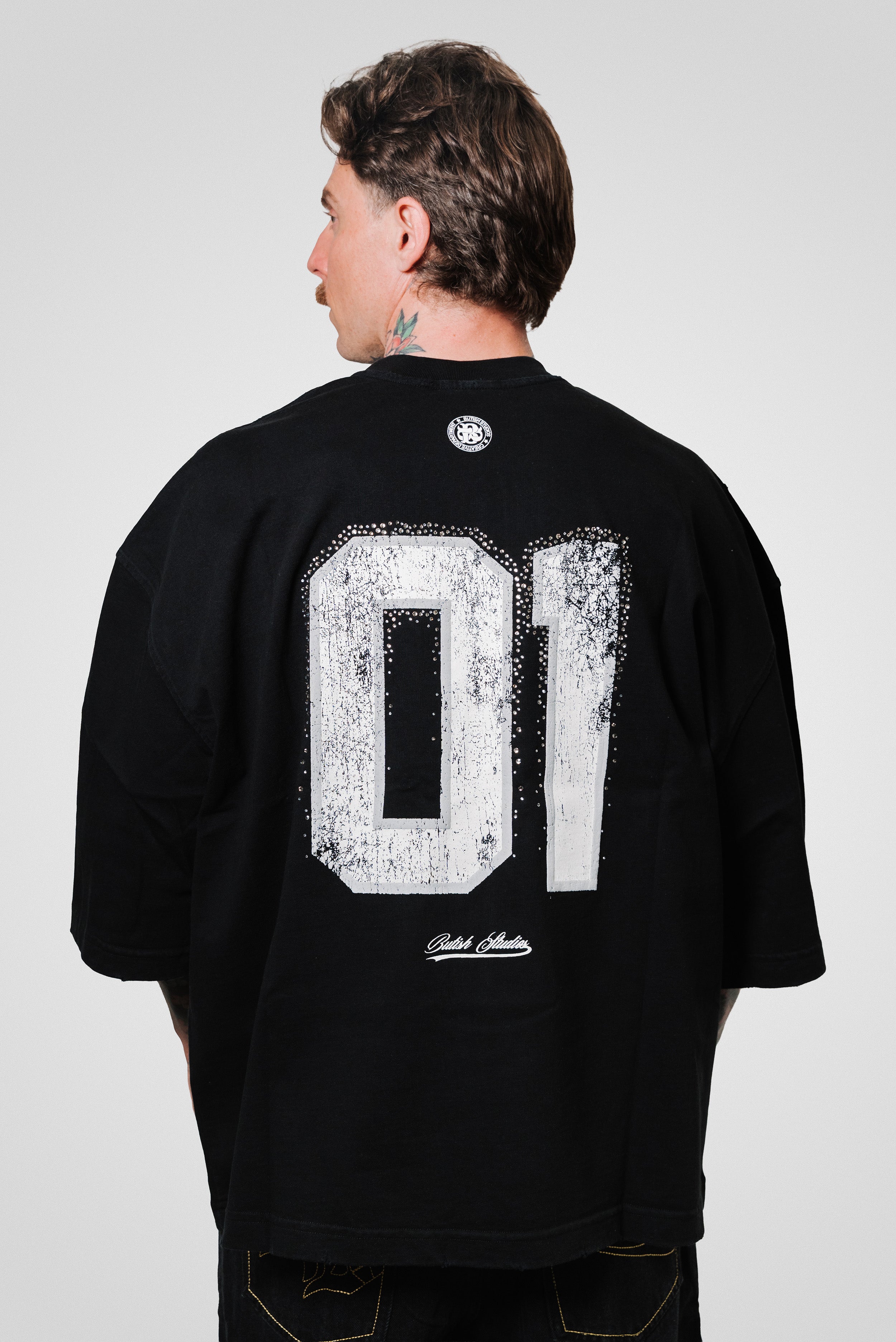 BLACK O1 TEE - Butish Brand