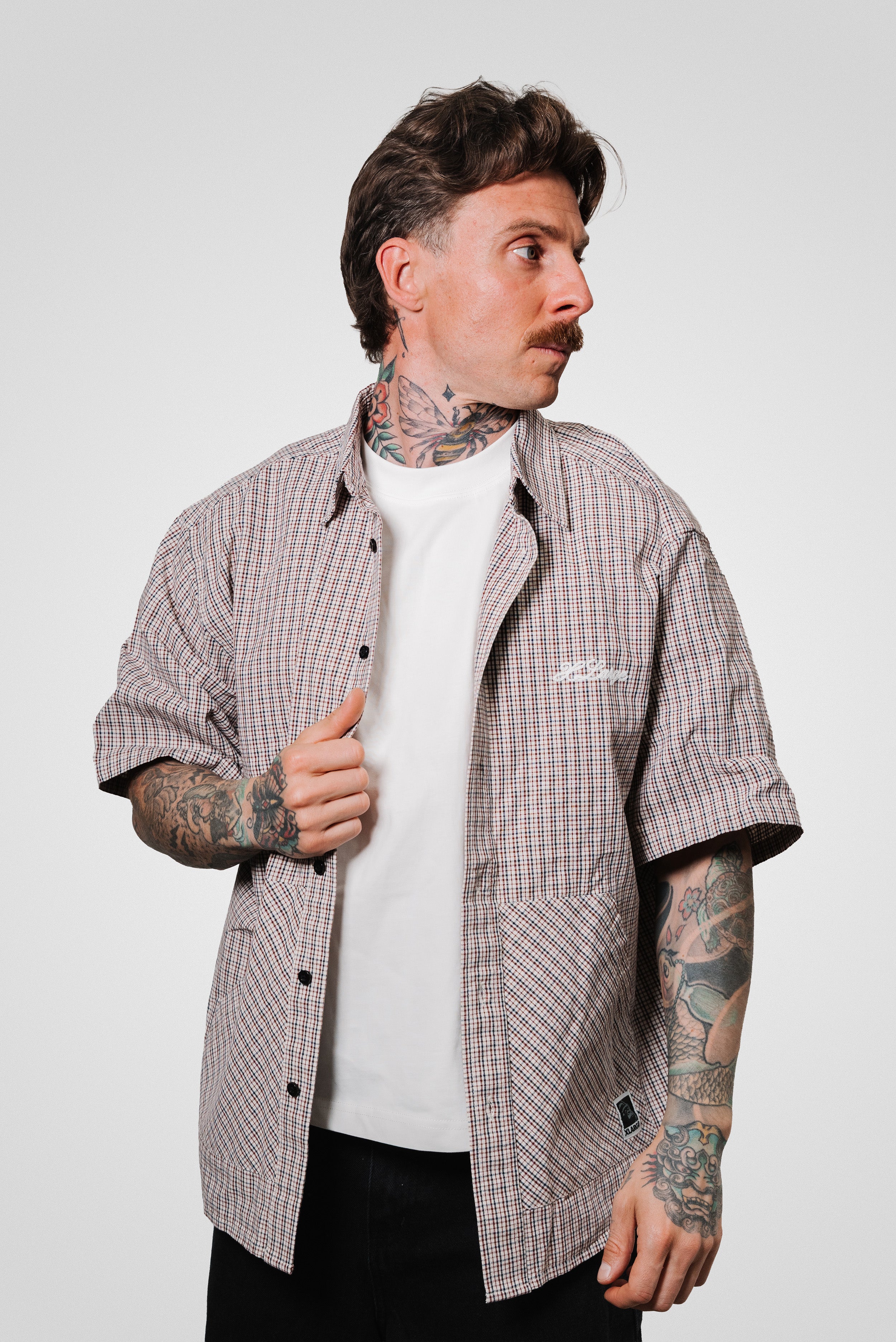 CHECK DOUBLE SHIRT - Xlarge Brand