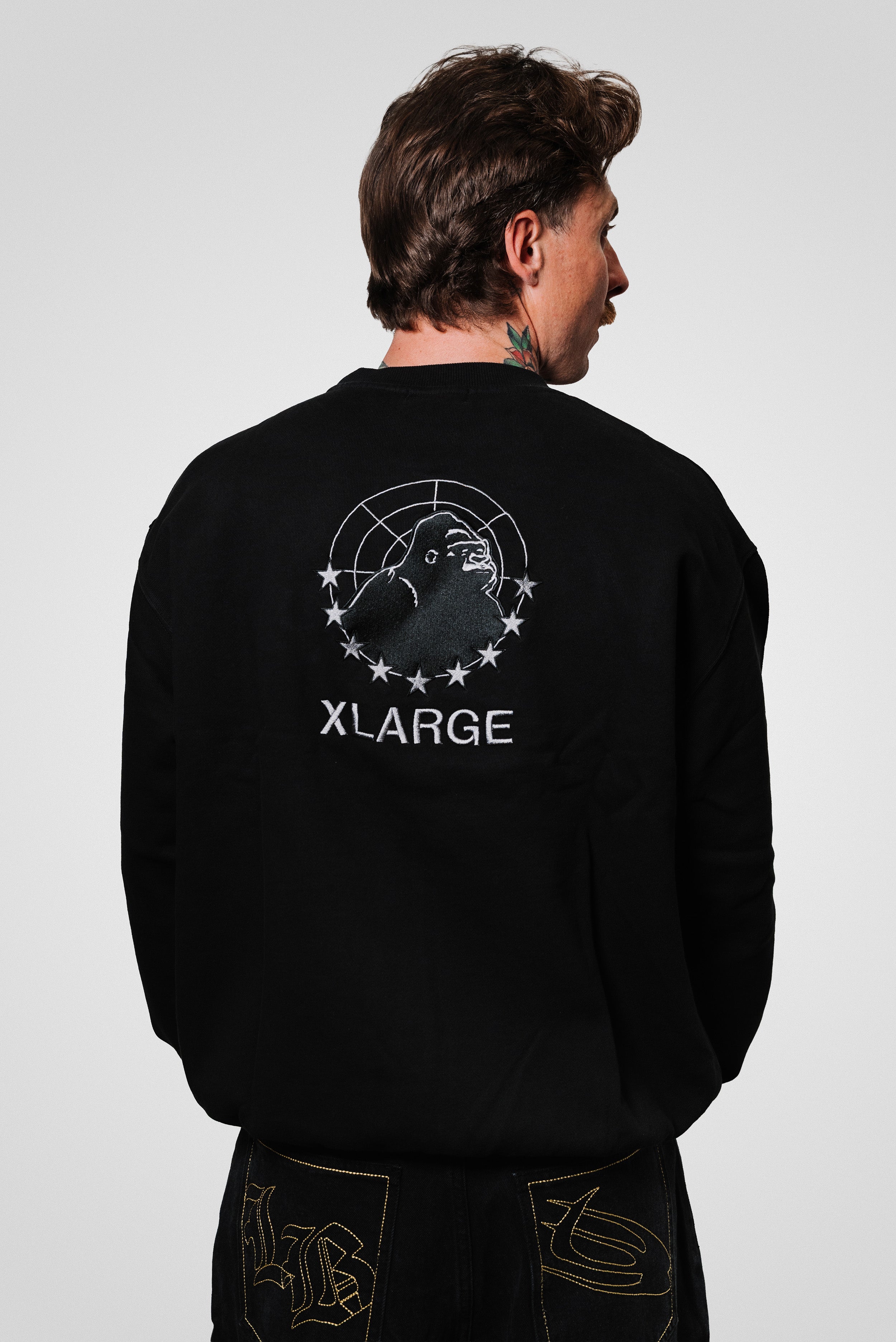 GORILLA'S NATION BLACK HOODIE - Xlarge Brand