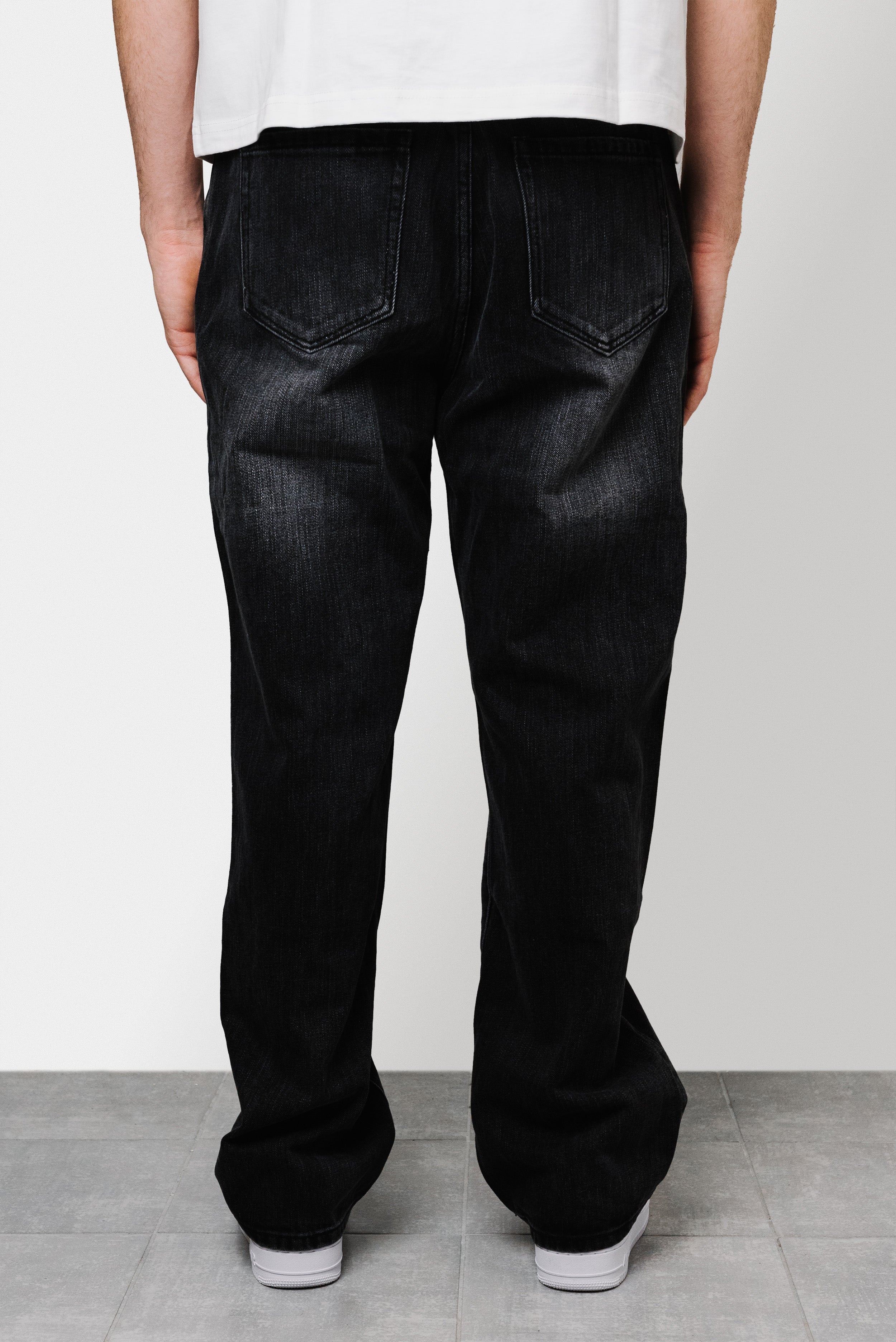 BLACK DENIM JEANS - Replacement Brand