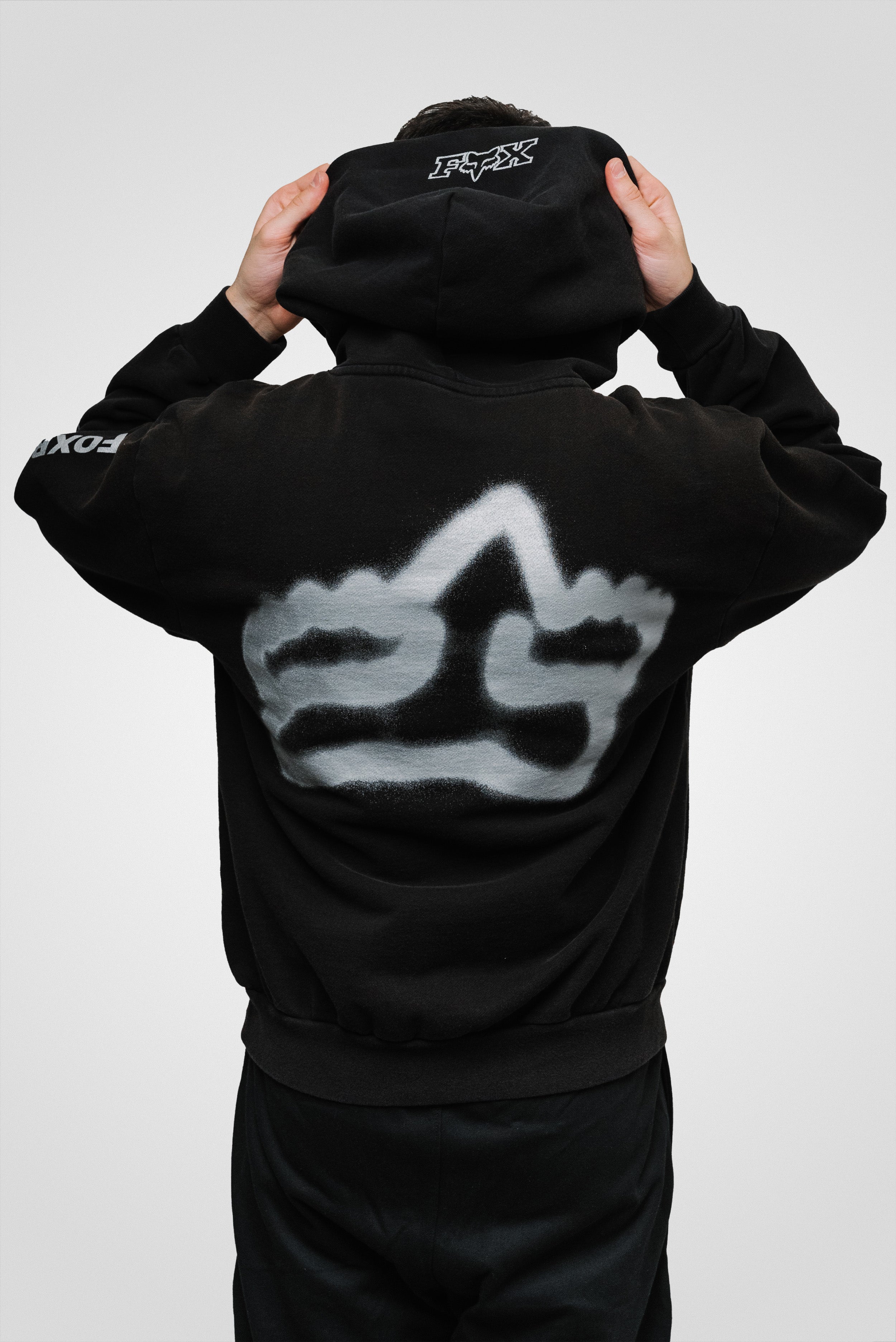 TRAVIS SCOTT X FOX RACING I HOODIE BLACK