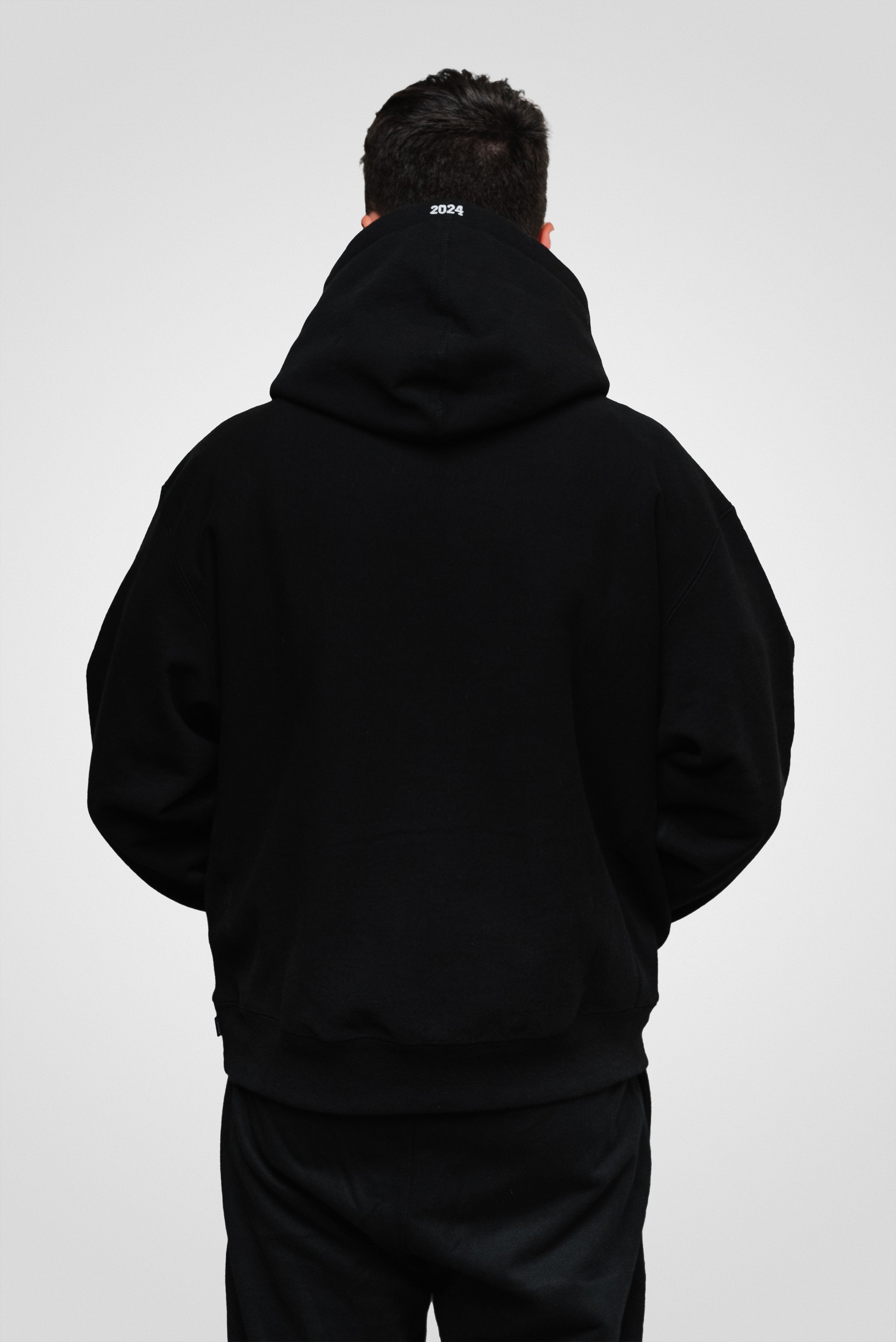 SUPREME BOX LOGO HOODIE FW24 BLACK