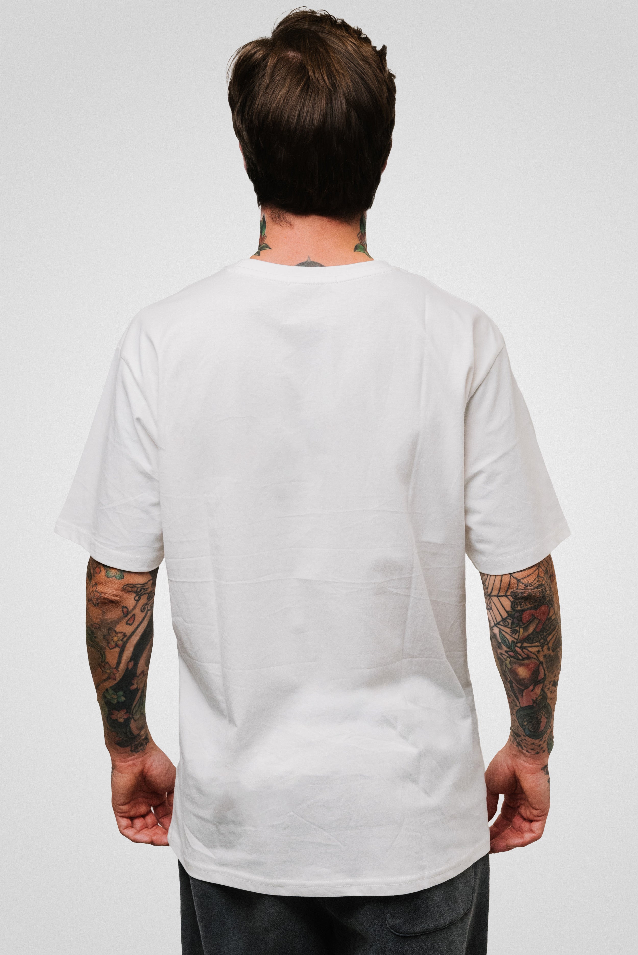 TEE CLASSIC LOGO WHITE - We Are All Ash