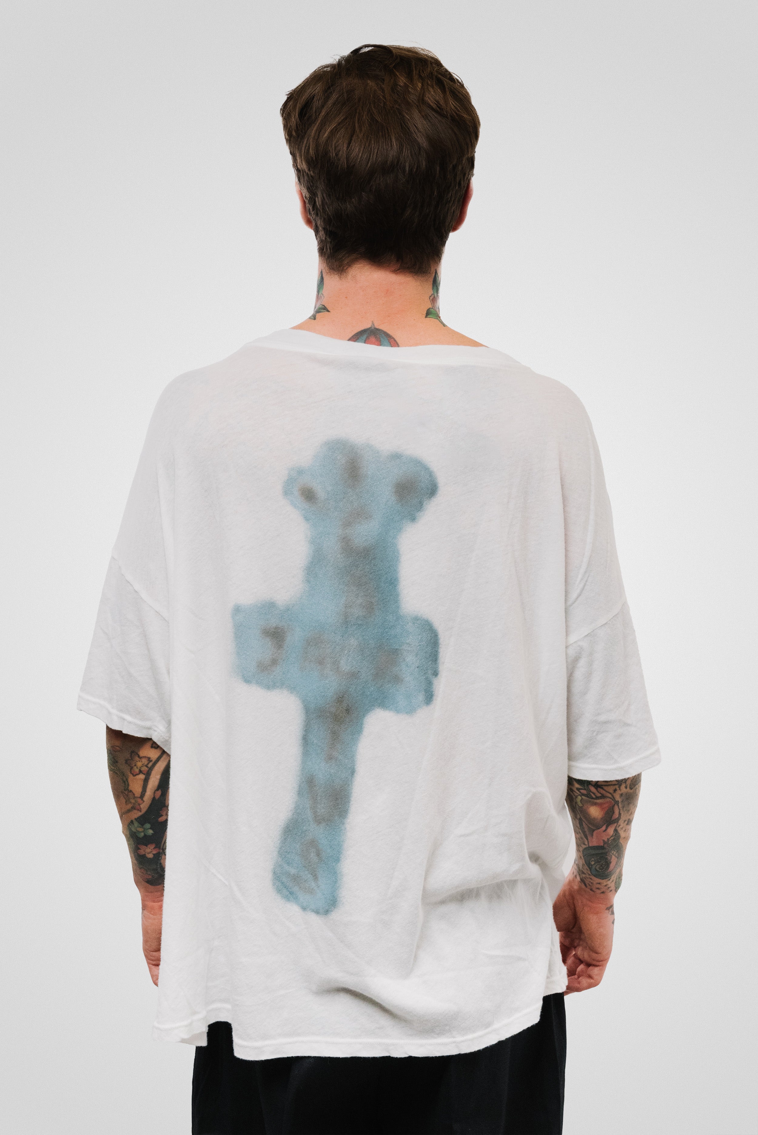 TRAVIS SCOTT X NEIGHBORHOOD DRAWING TEE WHITE