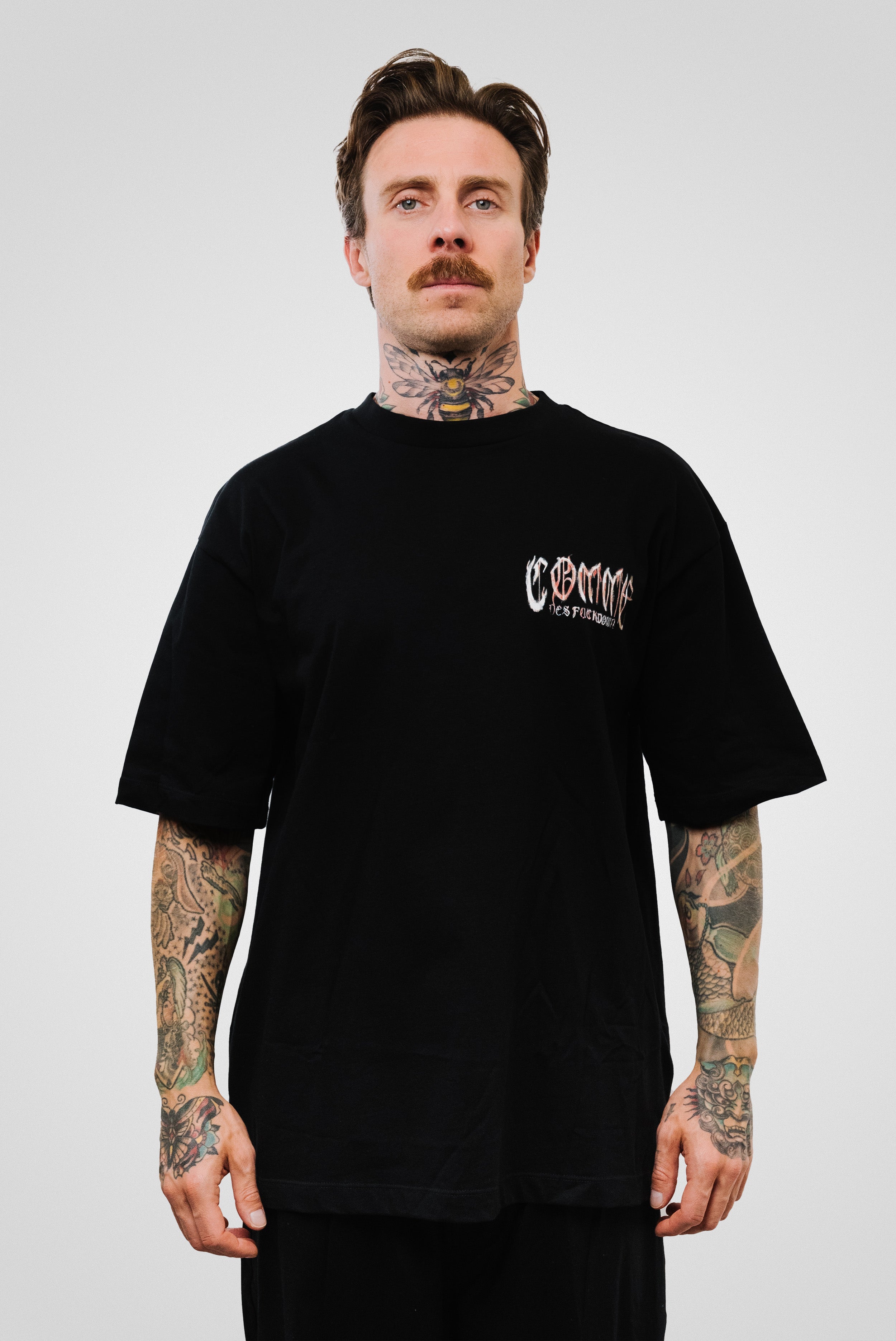 WOLF TEE BLACK - Comme Des Fuckdown