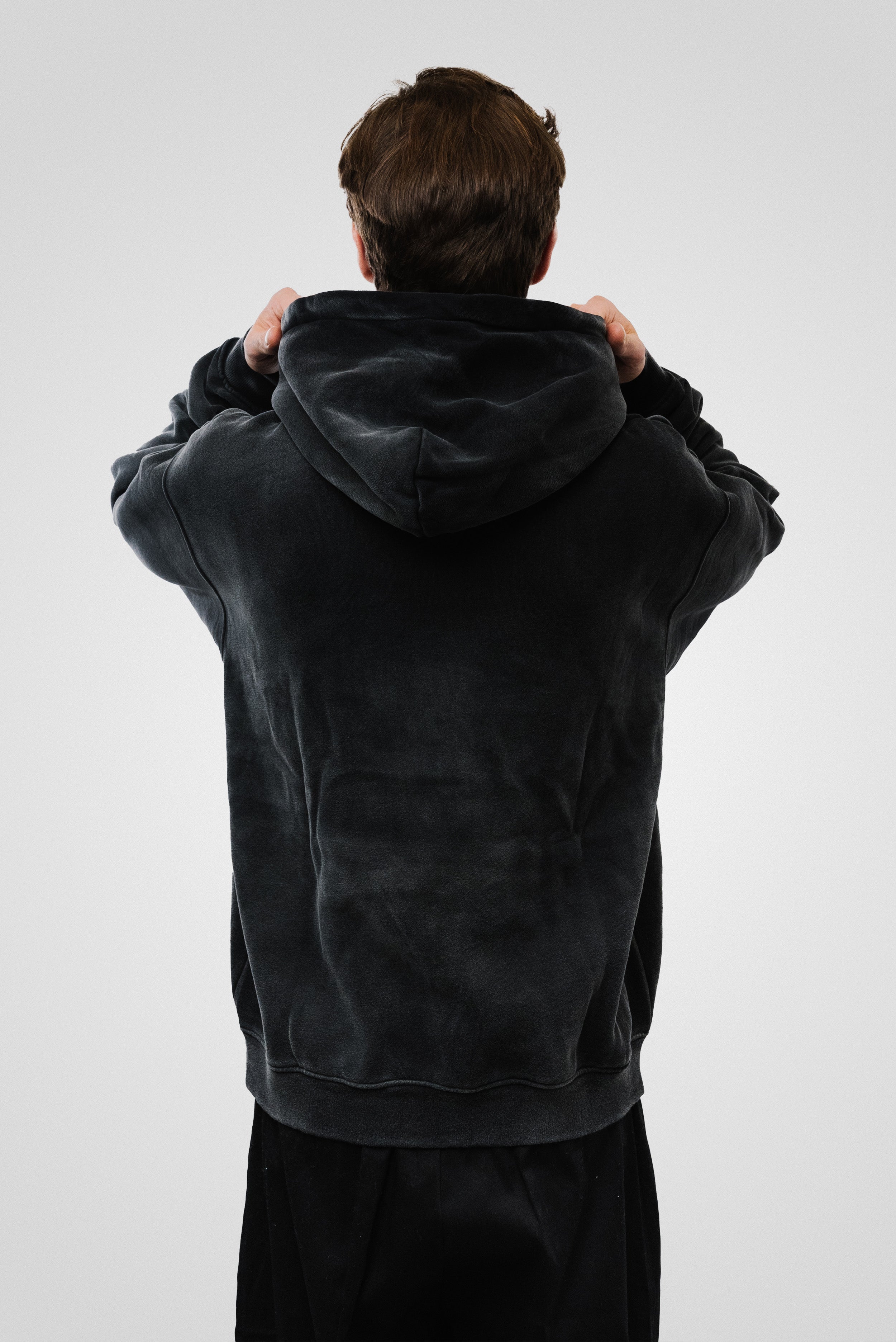 WINTER HOODIE BLACK - Shoebuya Brand