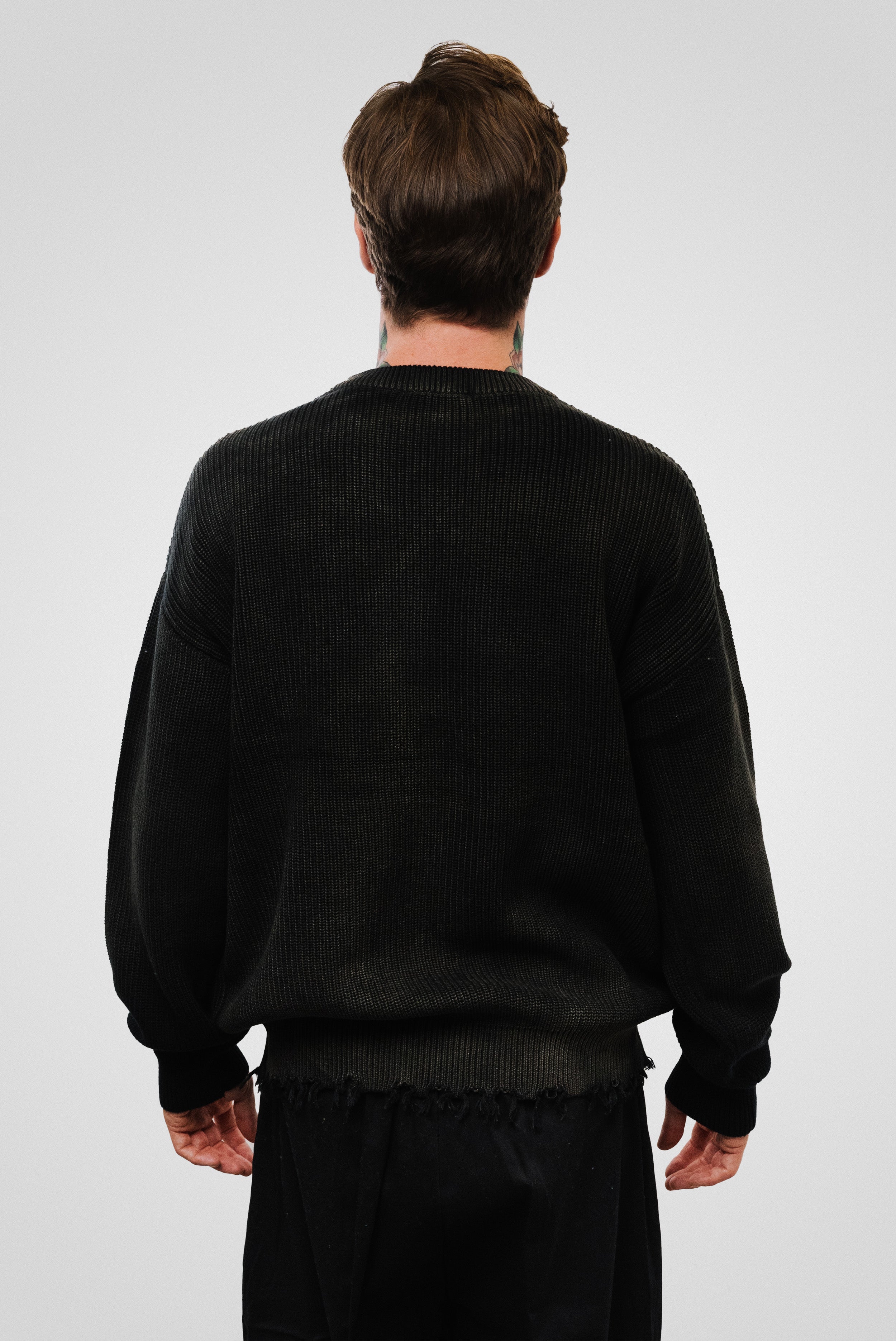 BLACK SWEATER - Brunoleoni