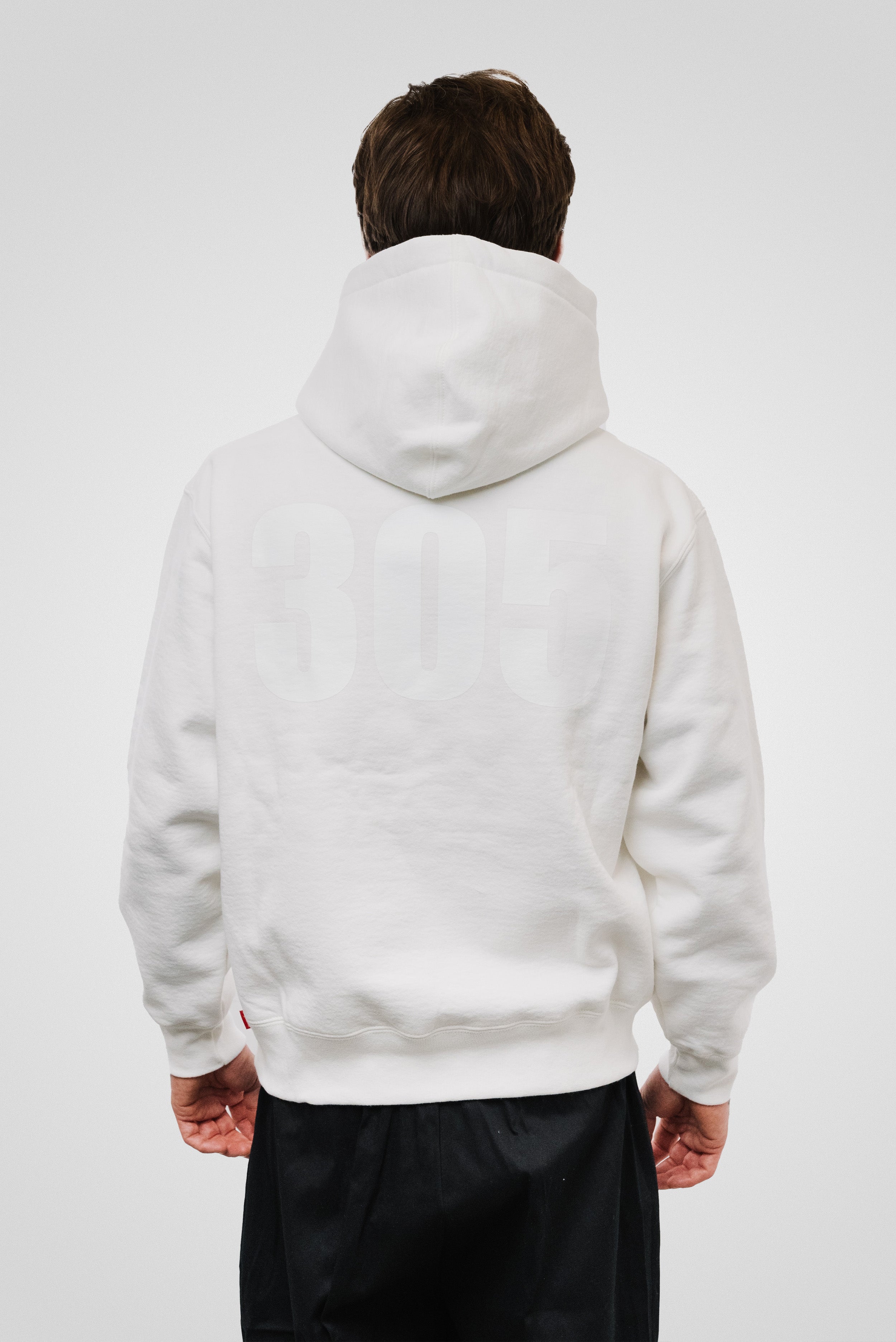 SUPREME MIAMI BOX LOGO HOODIE SS25 WHITE