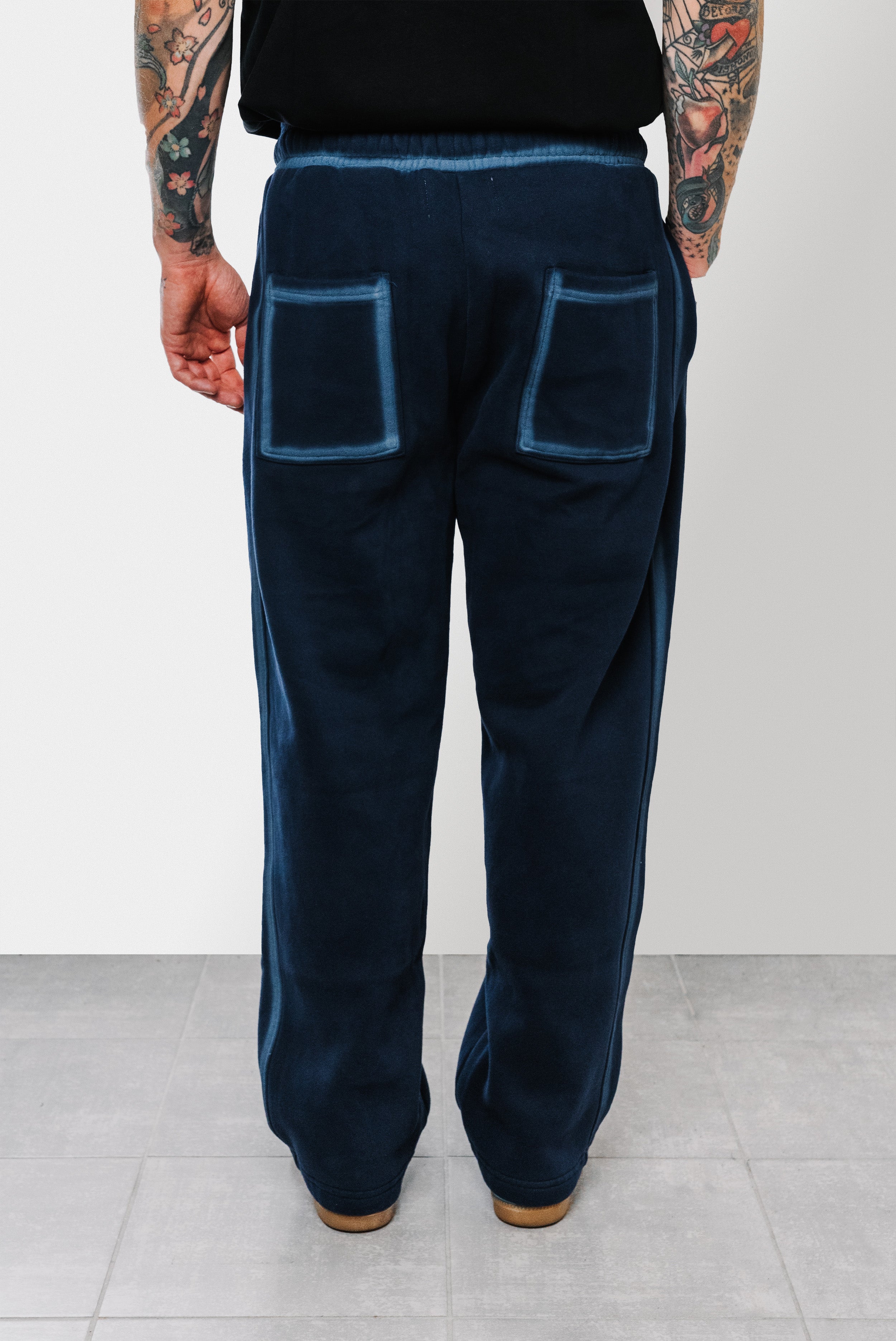 GESSO PANTS BLUE - Shoebuya Brand