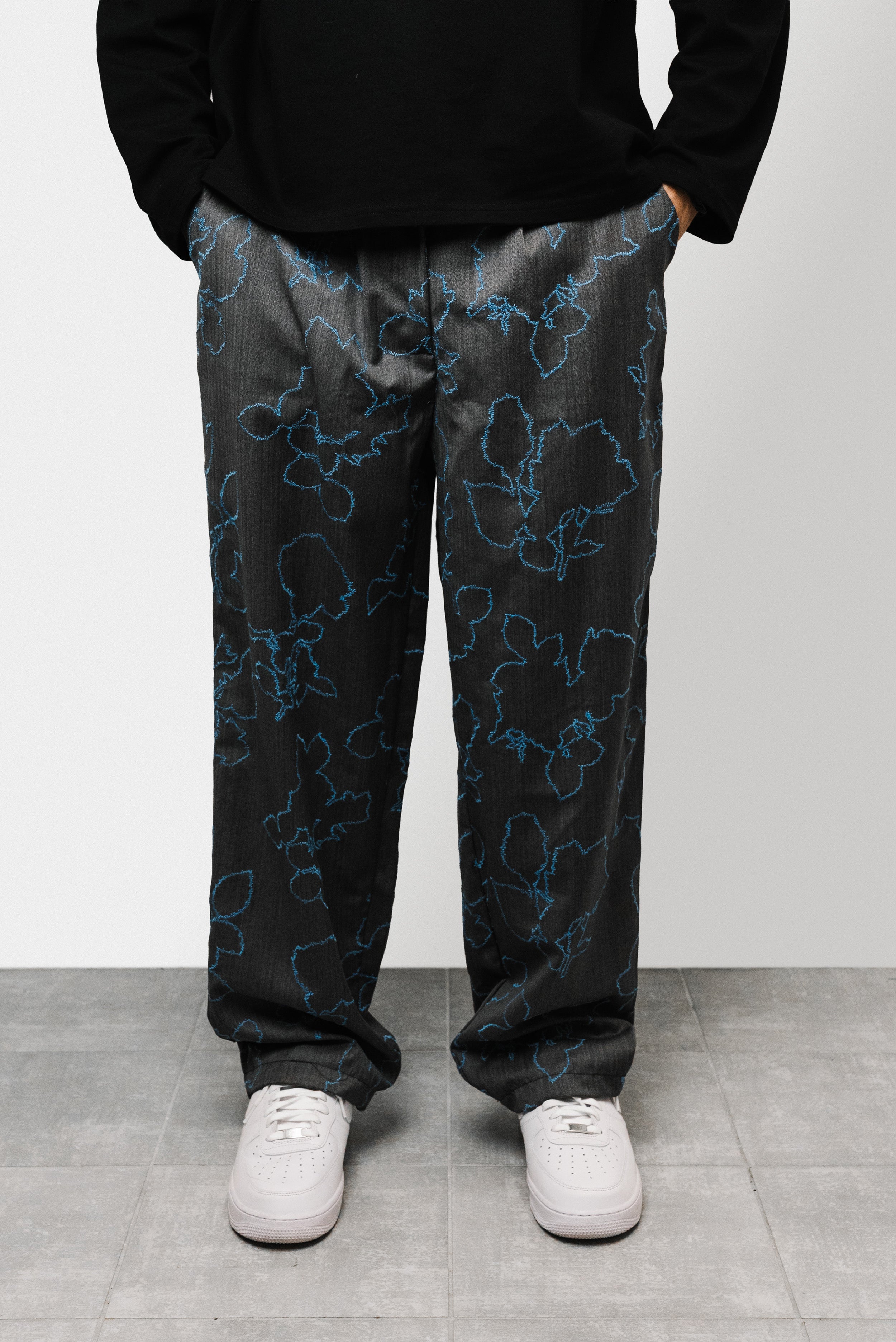 BAGGY PANTS BLUE - ALESSIO GIFFI