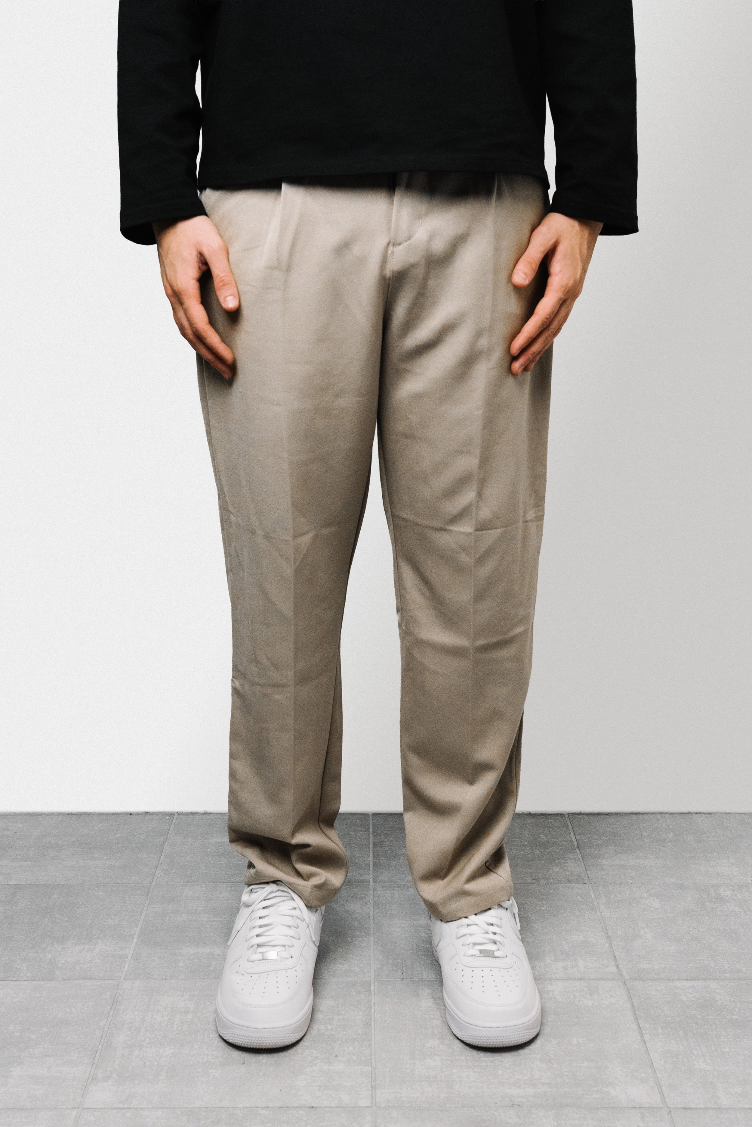 RELAXED PANTS BEIGE - We Are All Ash