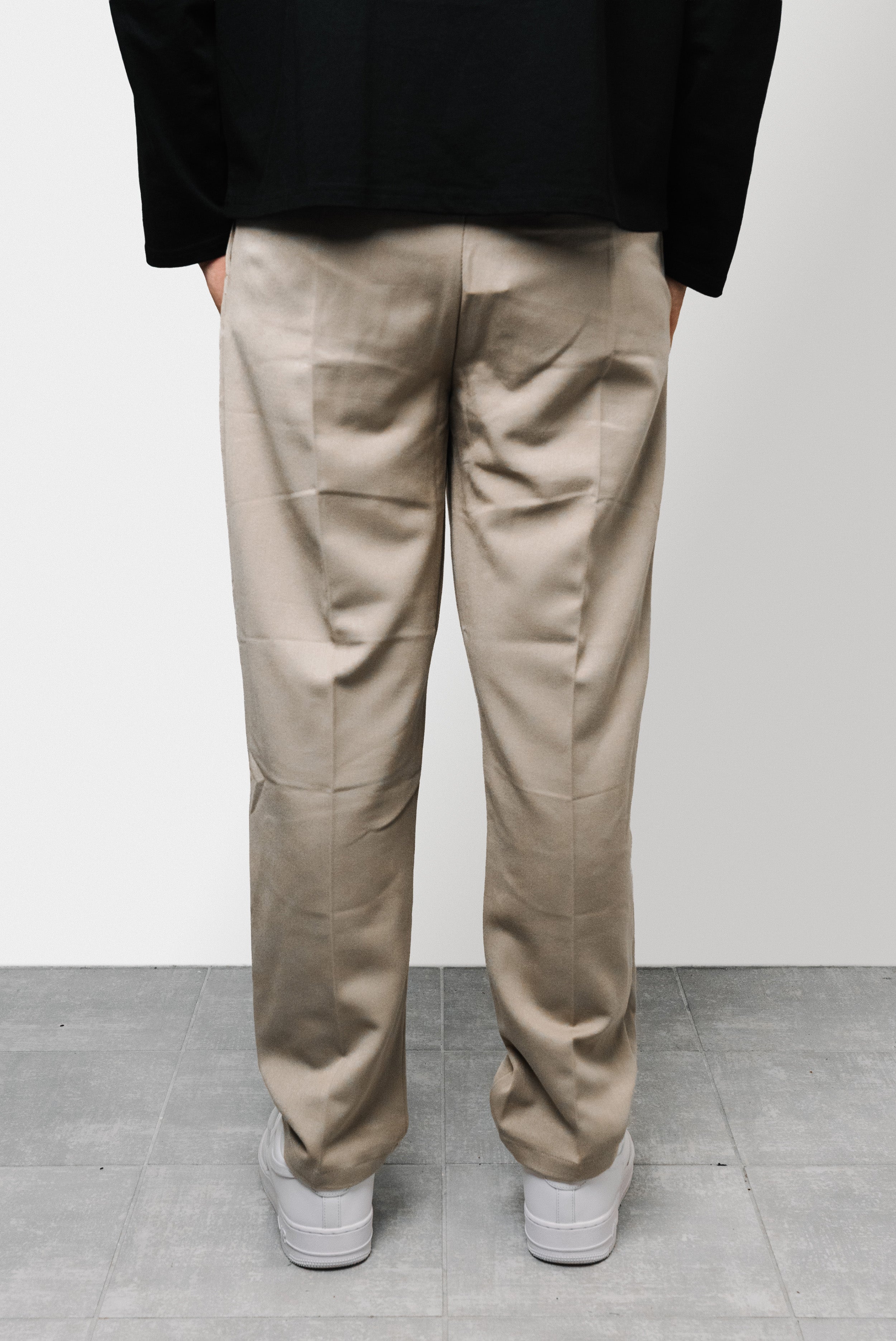 RELAXED PANTS BEIGE - We Are All Ash