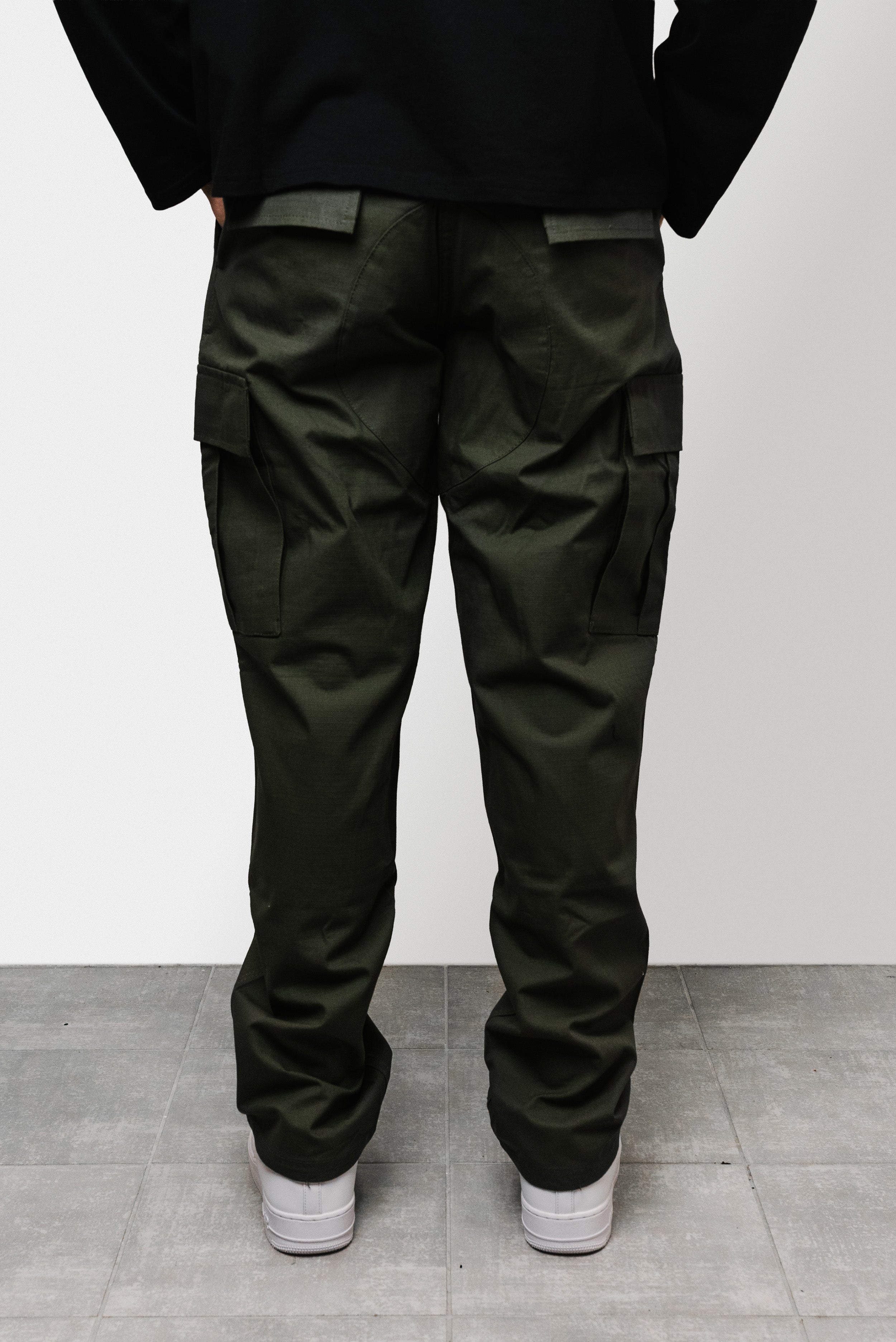 CARGO PANTS OLIVE- Horda Brand