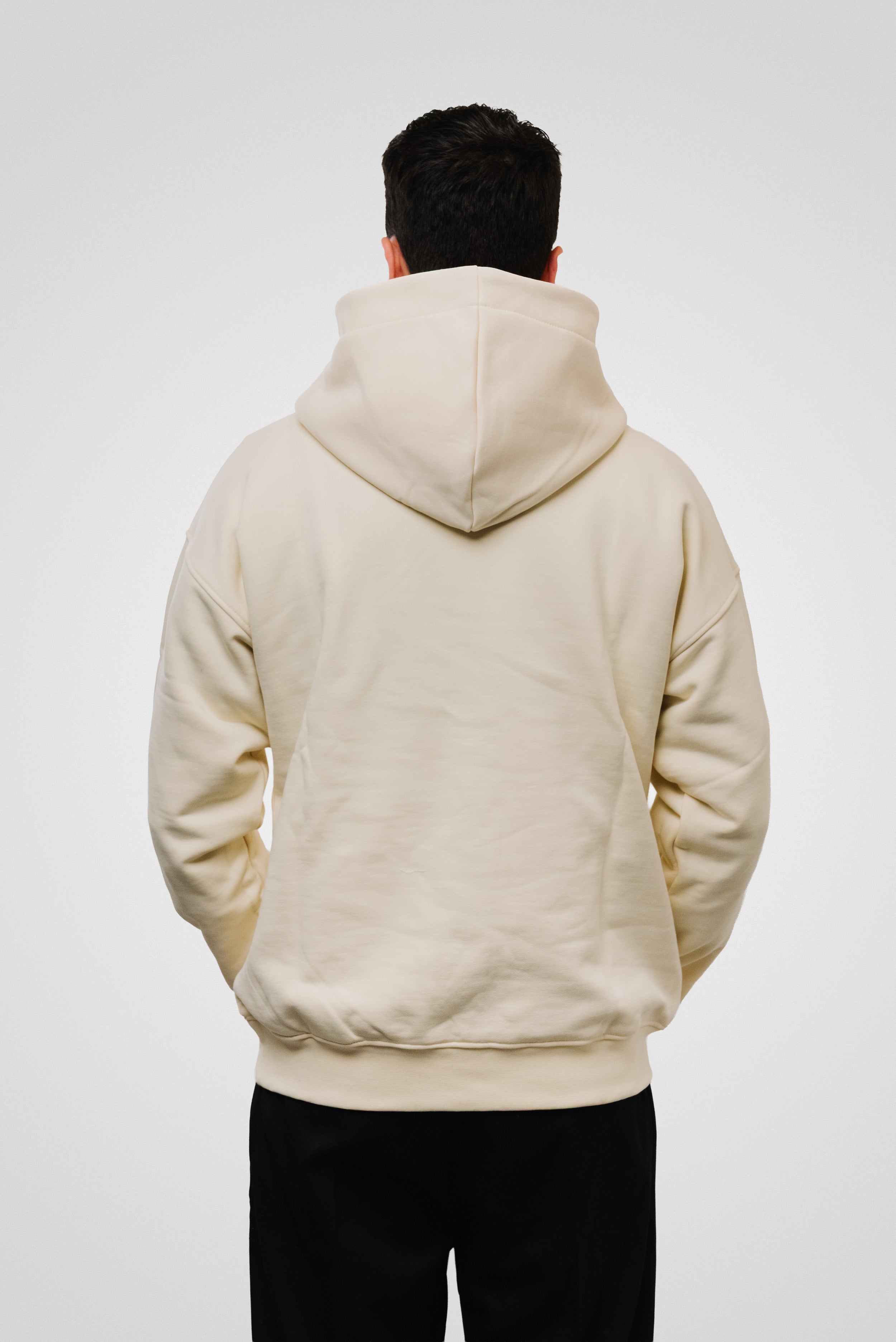 BALACLAVA HOODIE CREAM - Comme Des Fuckdown