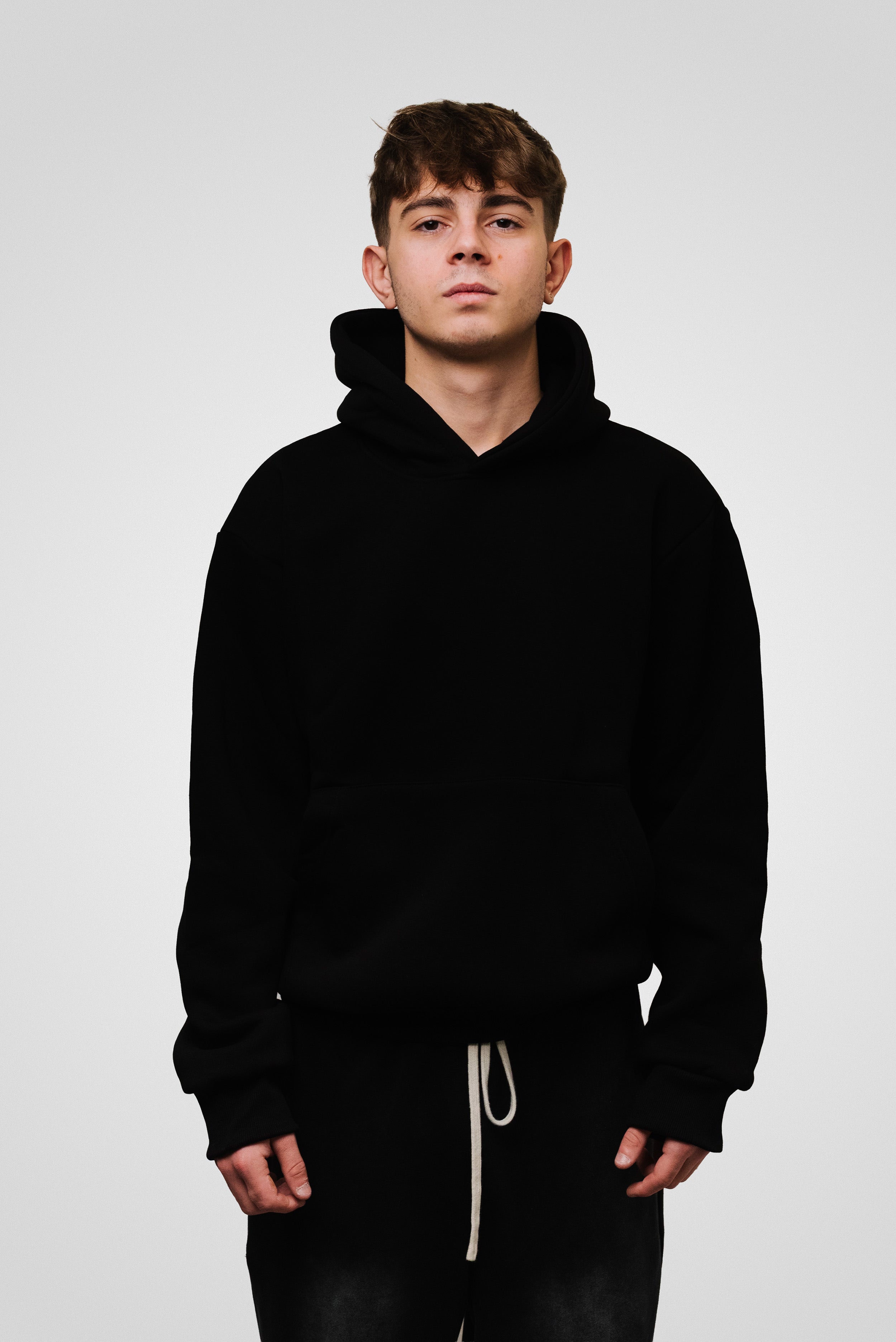 SPARKLY WINGS BLACK HOODIE - Replacement