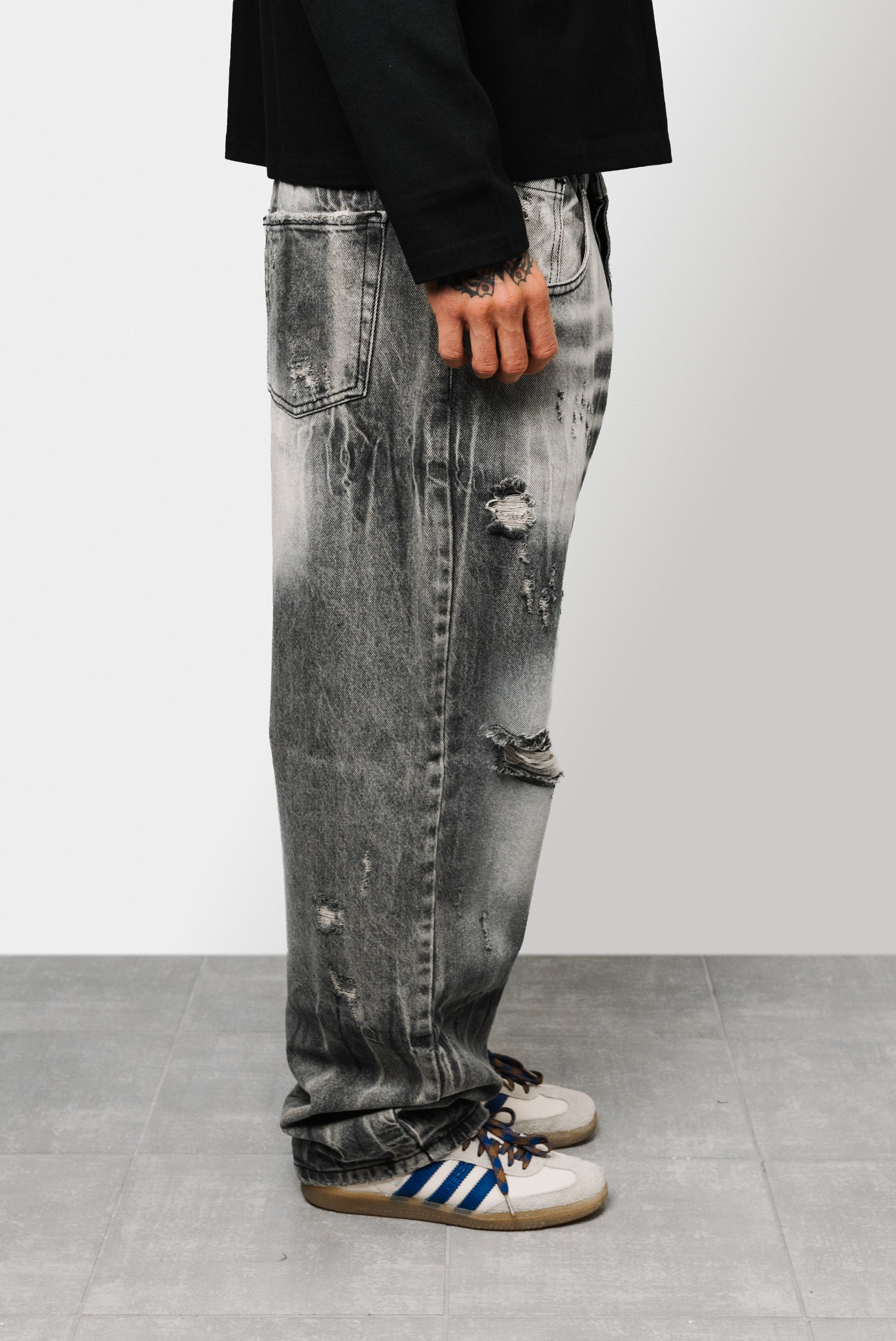 PORTO RICO SAND JEANS - Shoebuya Brand