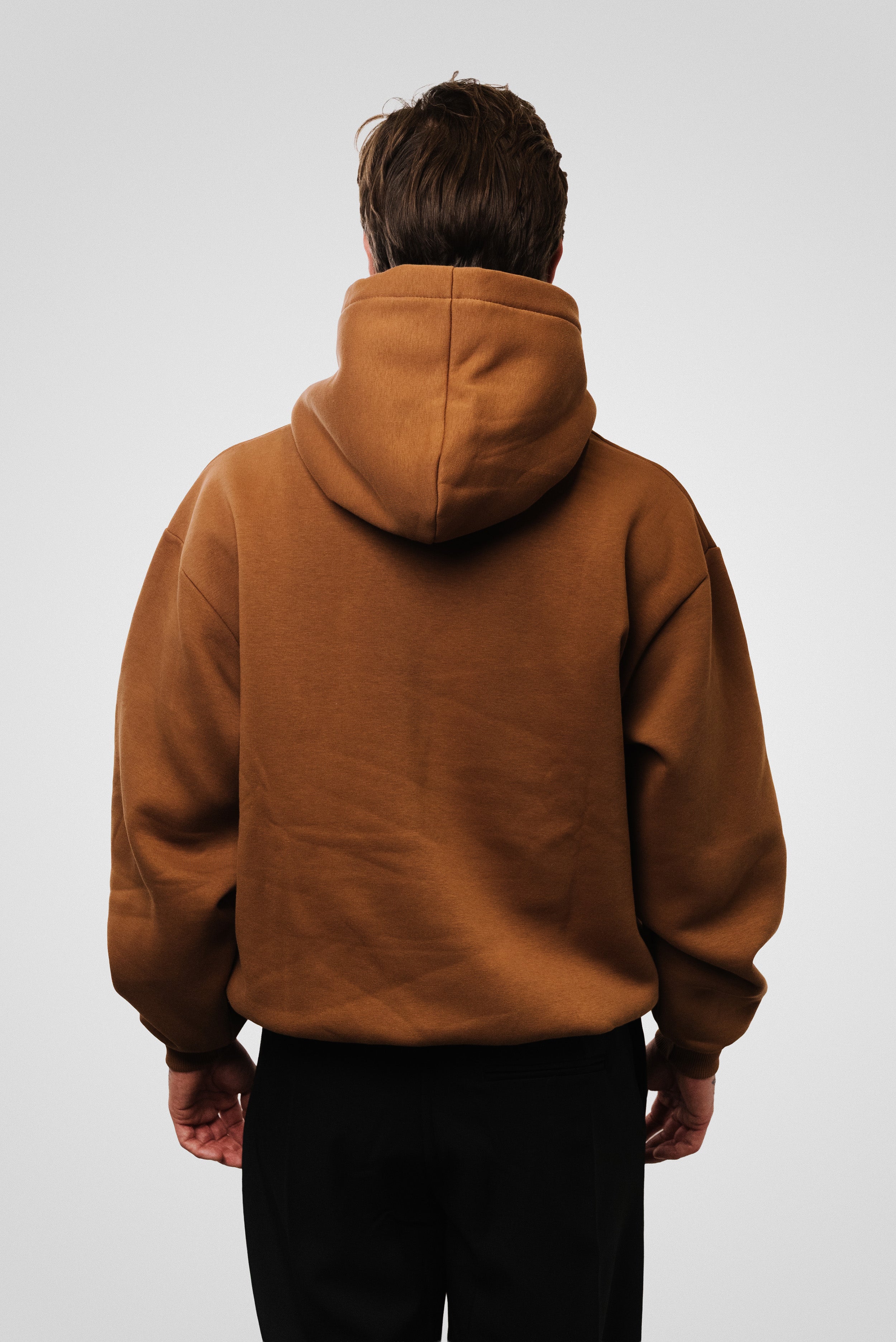 ELEVATE HOODIE BROWN - Horda Brand