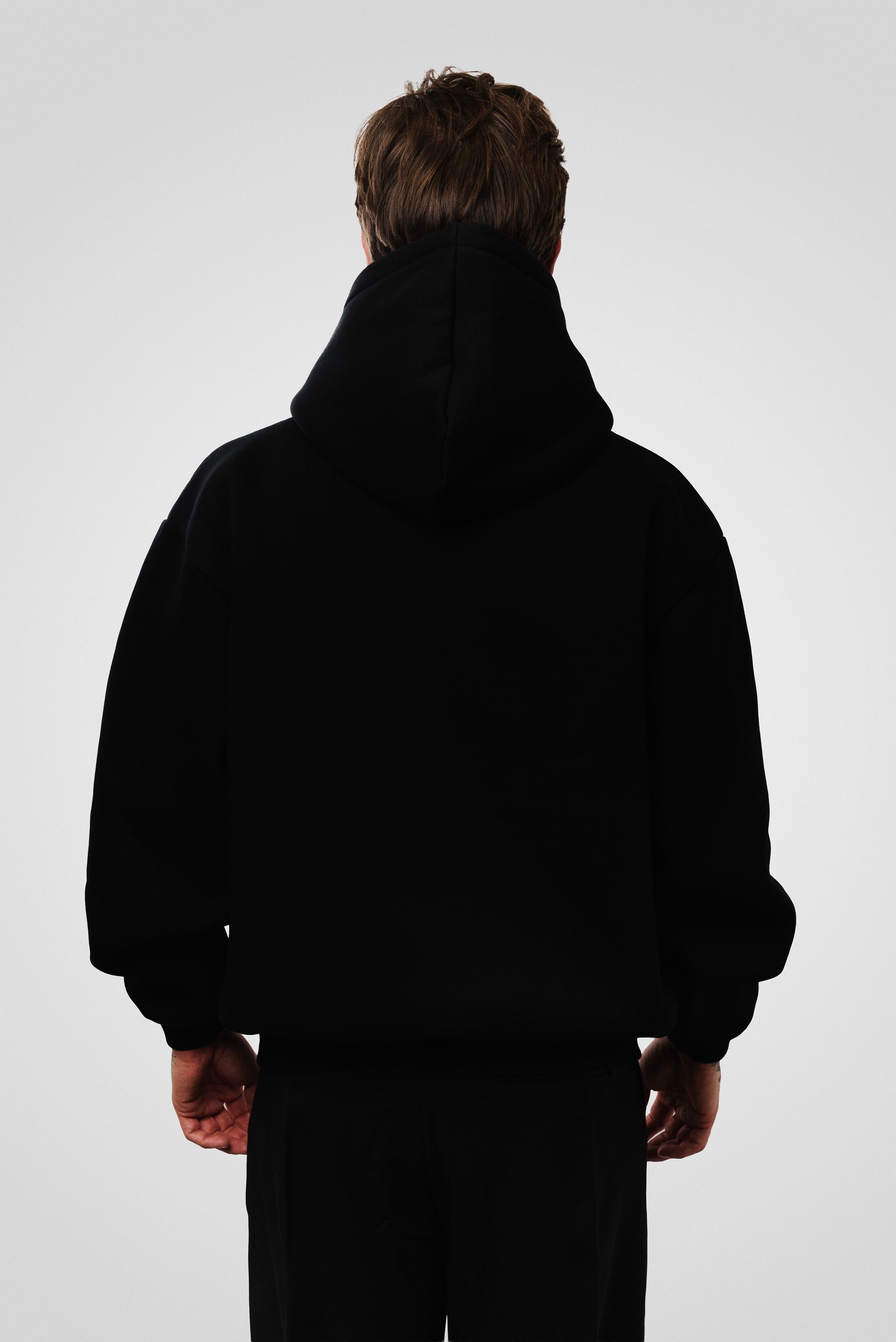 HB HOODIE BLACK - Horda Brand