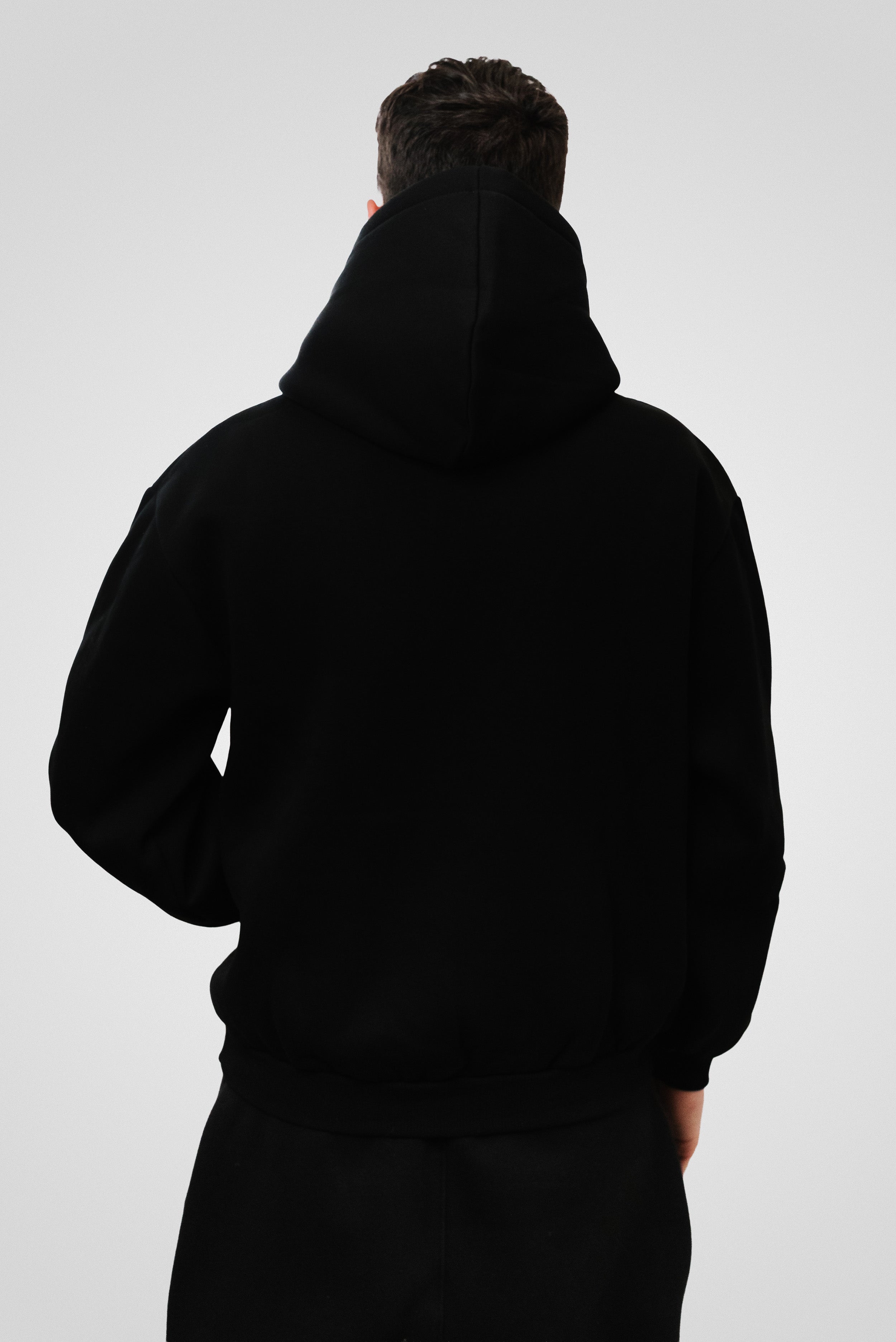 HB NOT FOR EVERYONE HOODIE BLACK/ORANGE - Horda Brand